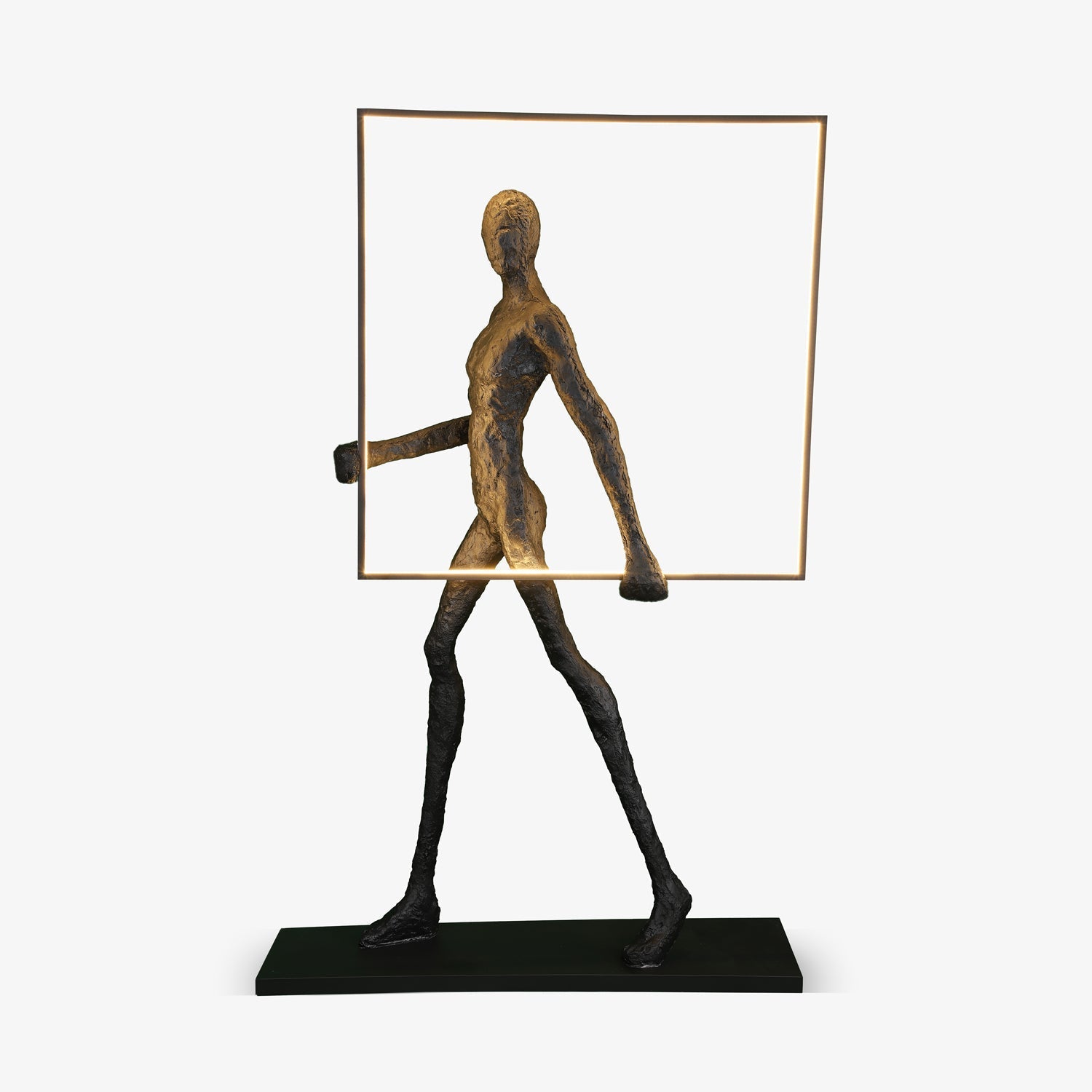 Viri Floor Lamp Sculpture LED Figure-Neutral Decor