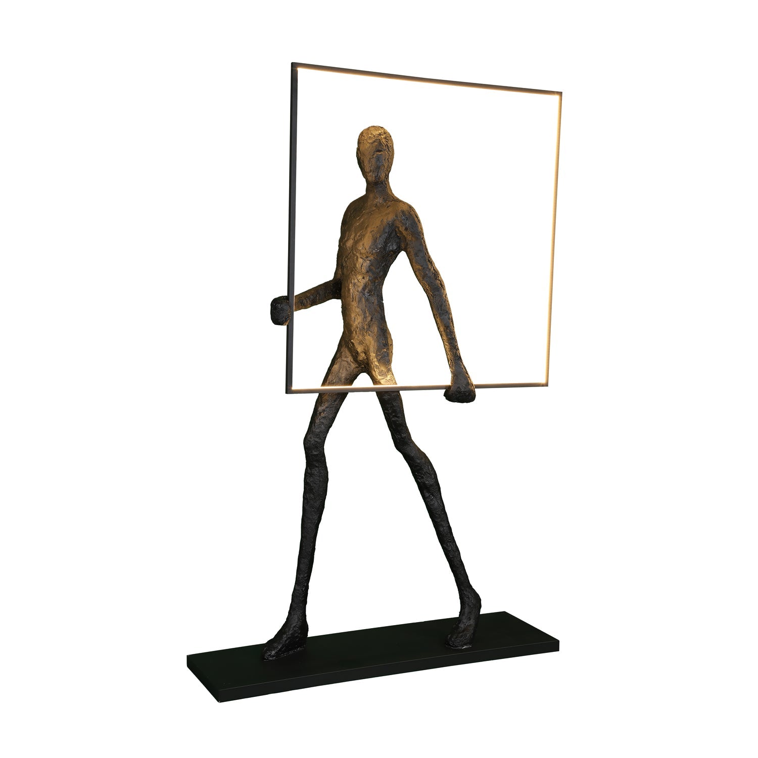 Viri Floor Lamp Sculpture LED Figure-Neutral Decor