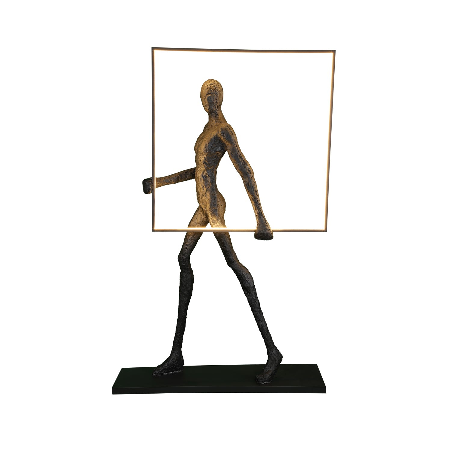 Viri Floor Lamp Sculpture LED Figure-Neutral Decor