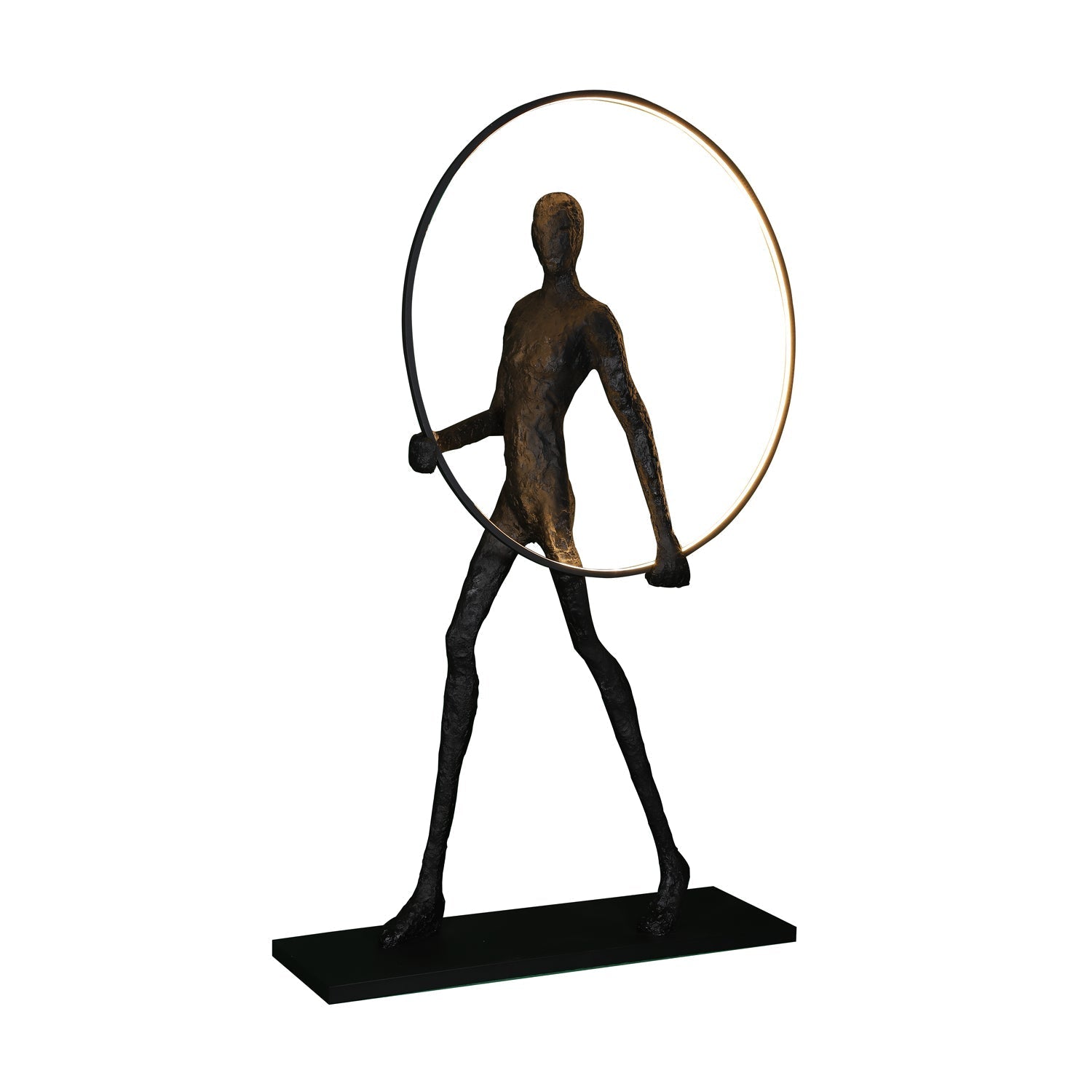 Viri Floor Lamp Sculpture LED Figure-Neutral Decor