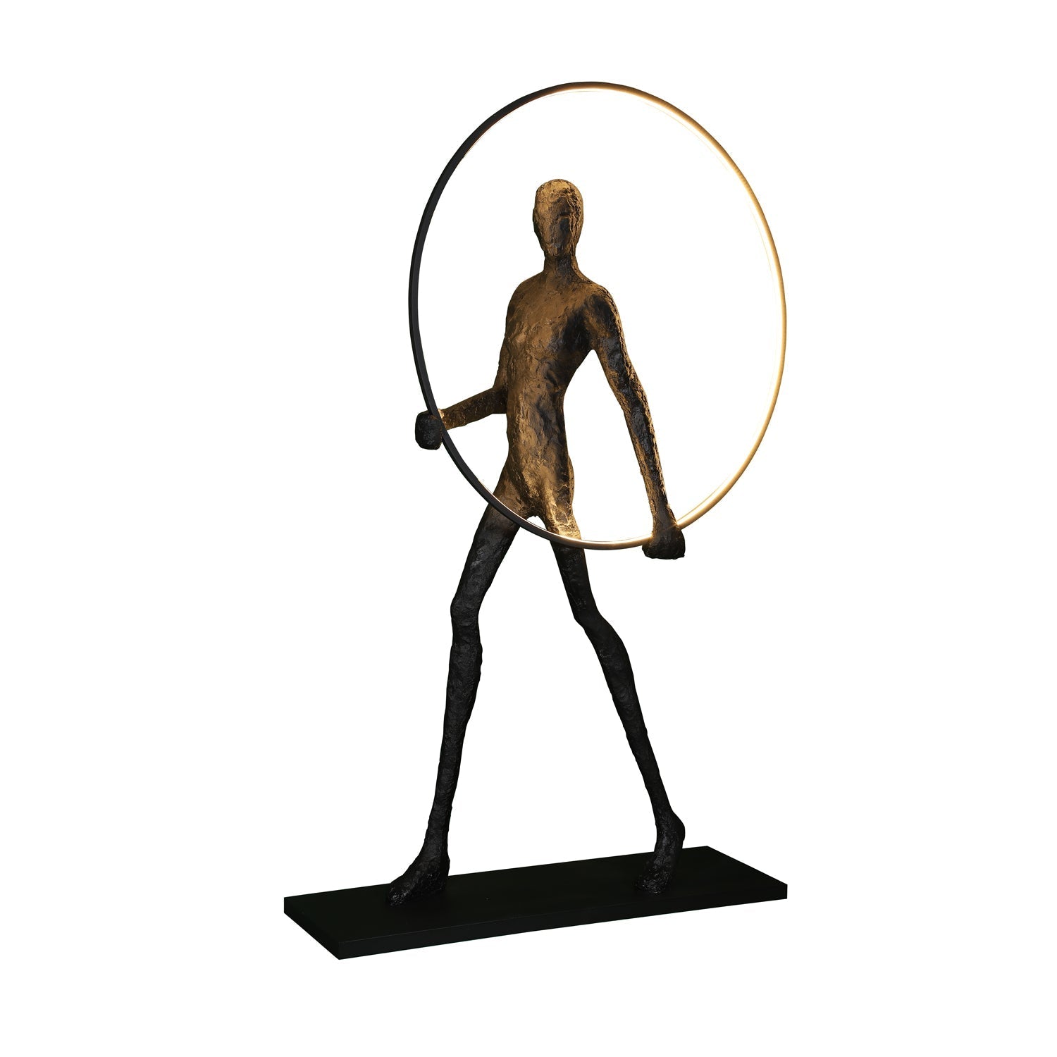 Viri Floor Lamp Sculpture LED Figure-Neutral Decor