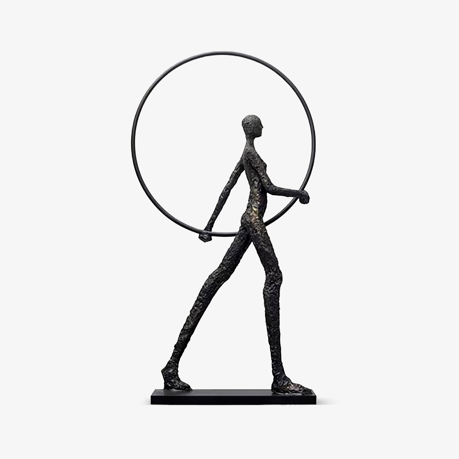 Viri Floor Lamp Sculpture LED Figure-Neutral Decor