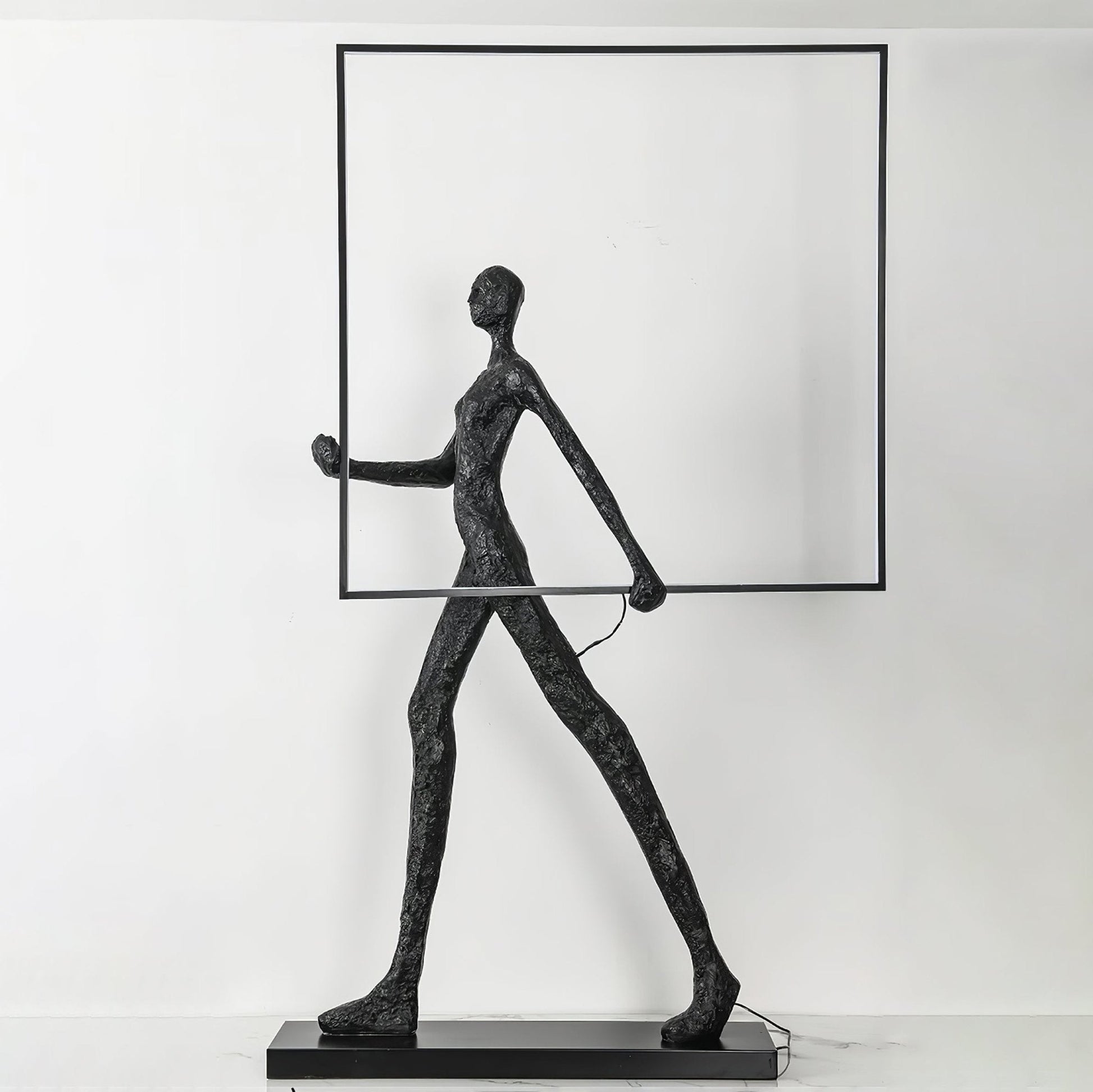 Viri Floor Lamp Sculpture LED Figure-Neutral Decor