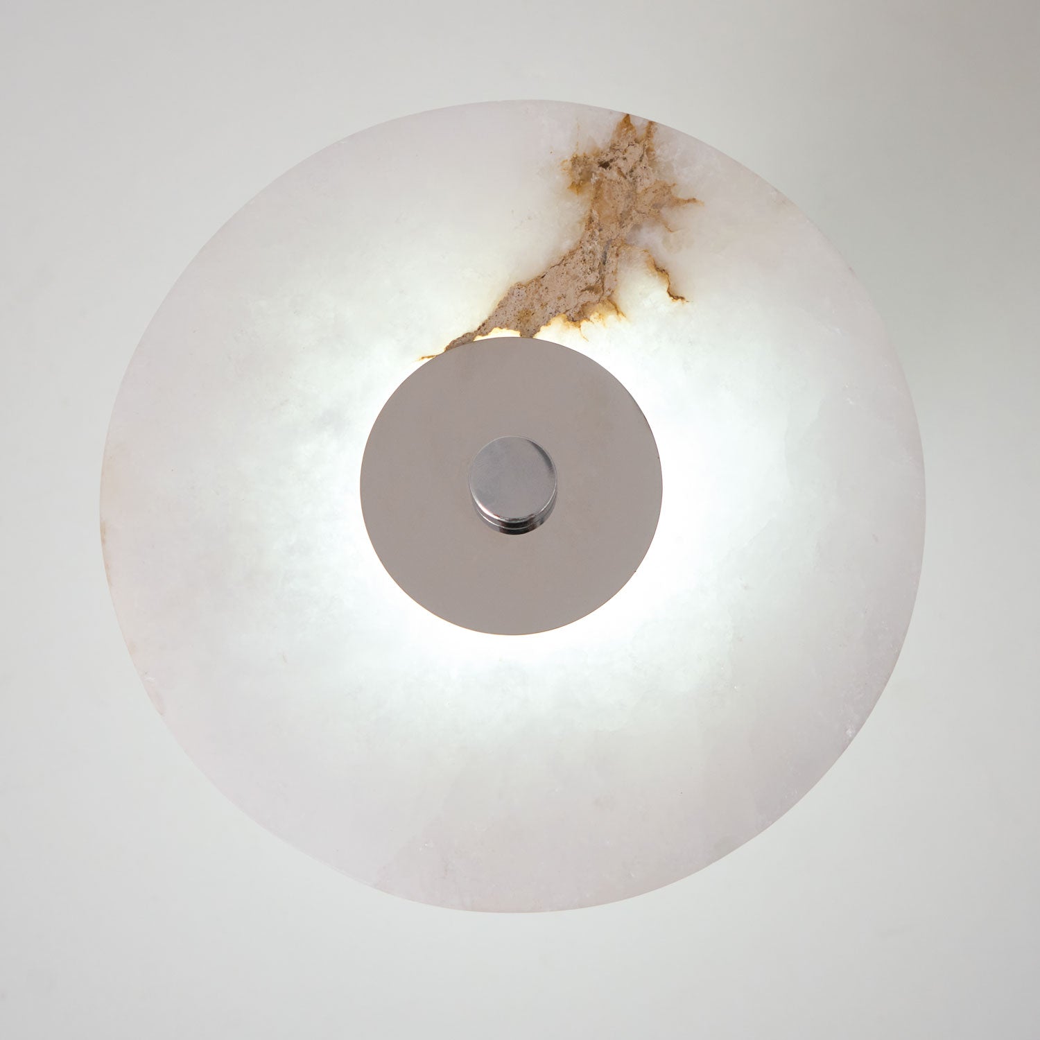 Eurnoran Mushroom Shaped Alabaster Table Lamp-Neutral Decor