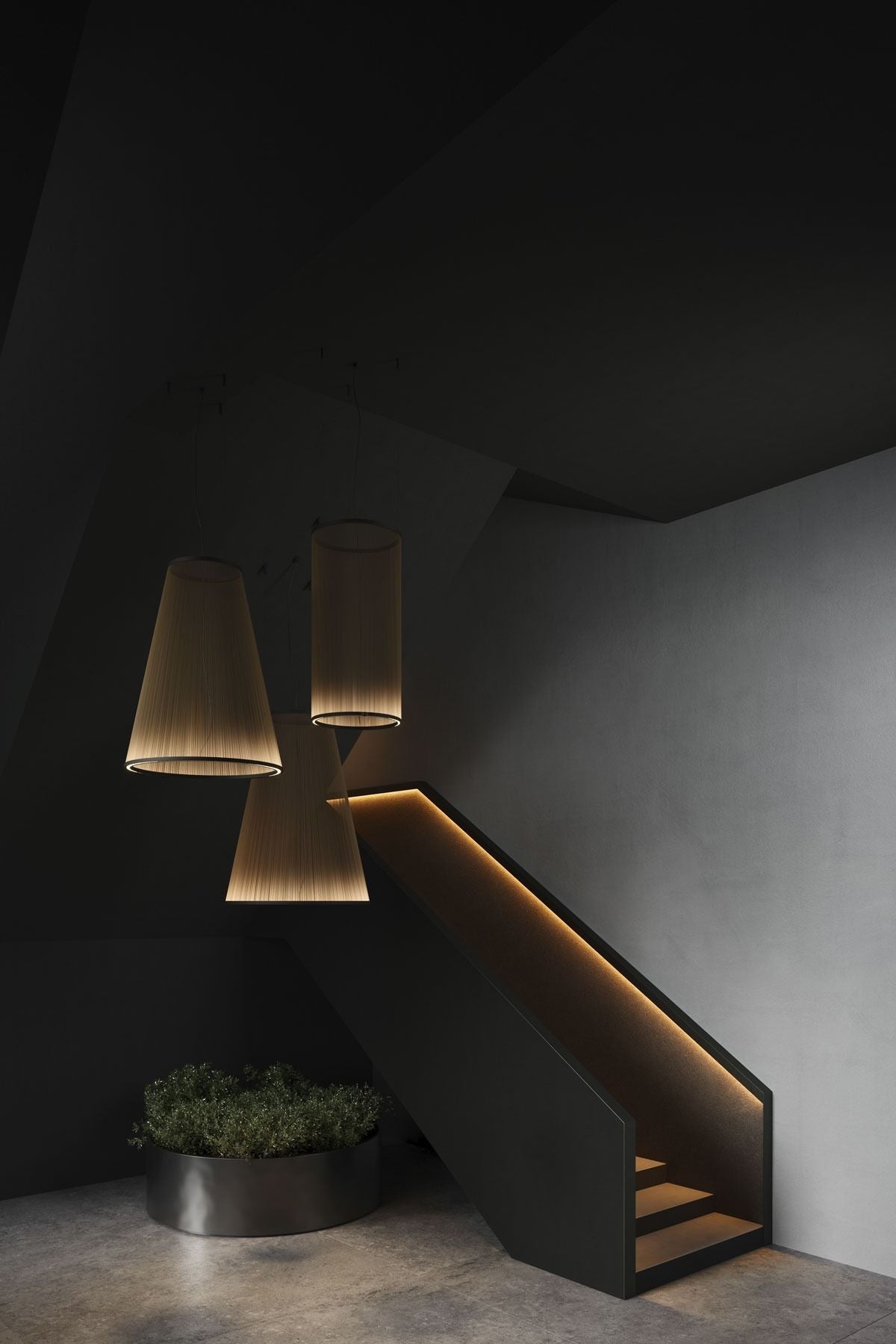 Hyn Minimalist Aluminum Pendant Light-Neutral Decor