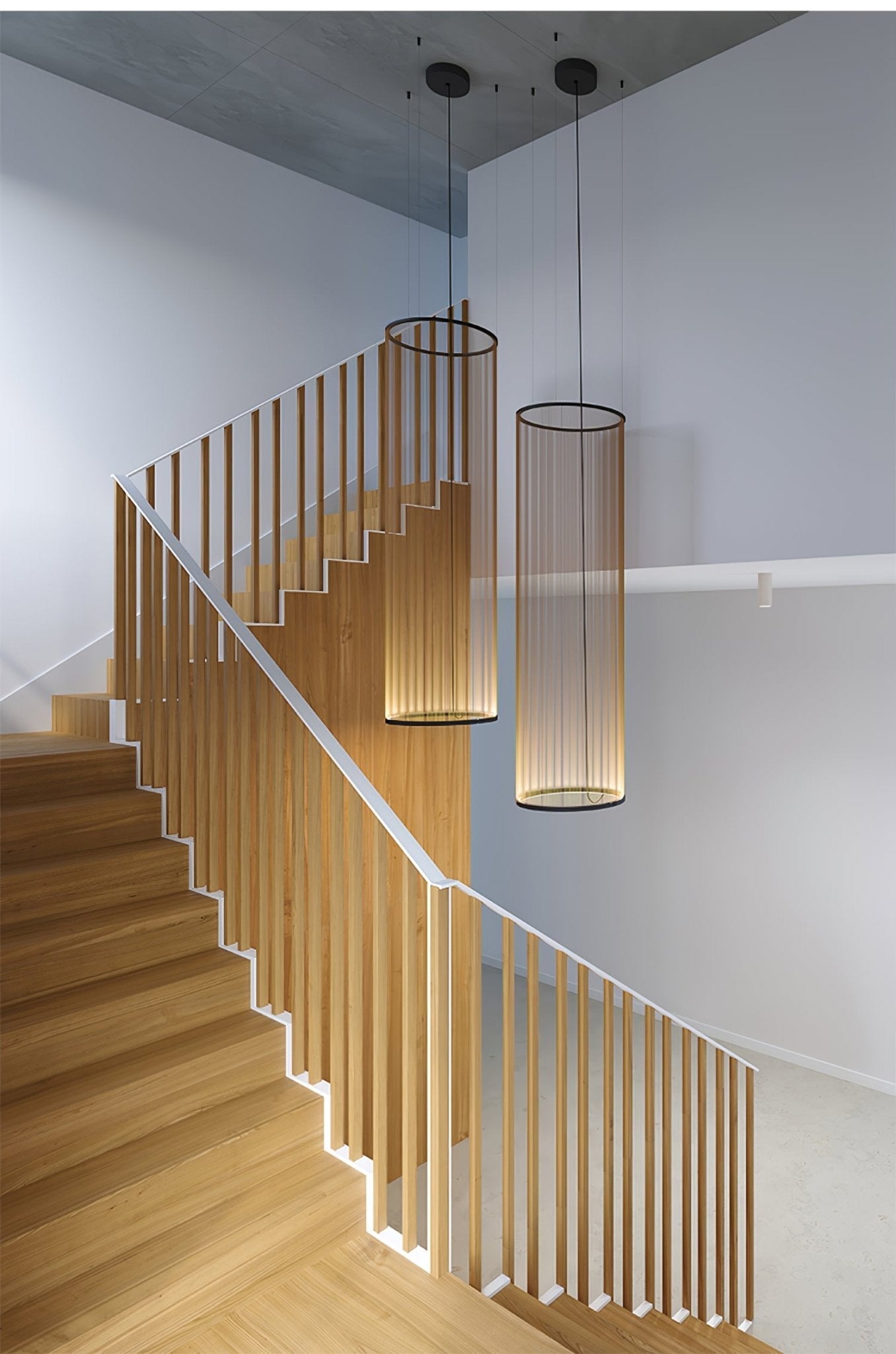 Hyn Minimalist Aluminum Pendant Light-Neutral Decor