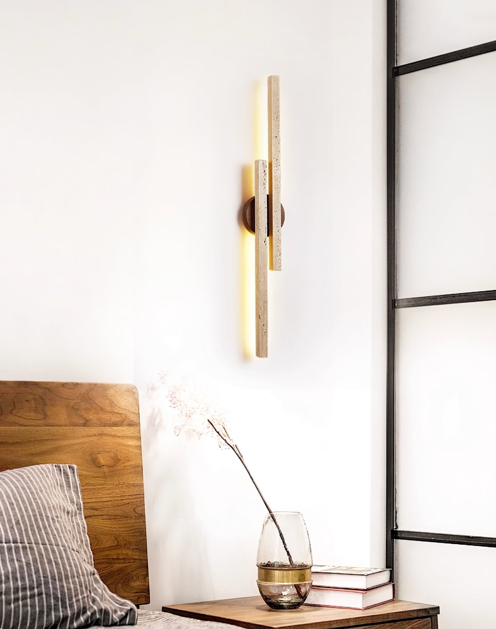 Myliryra Travertine Wall Light-Neutral Decor