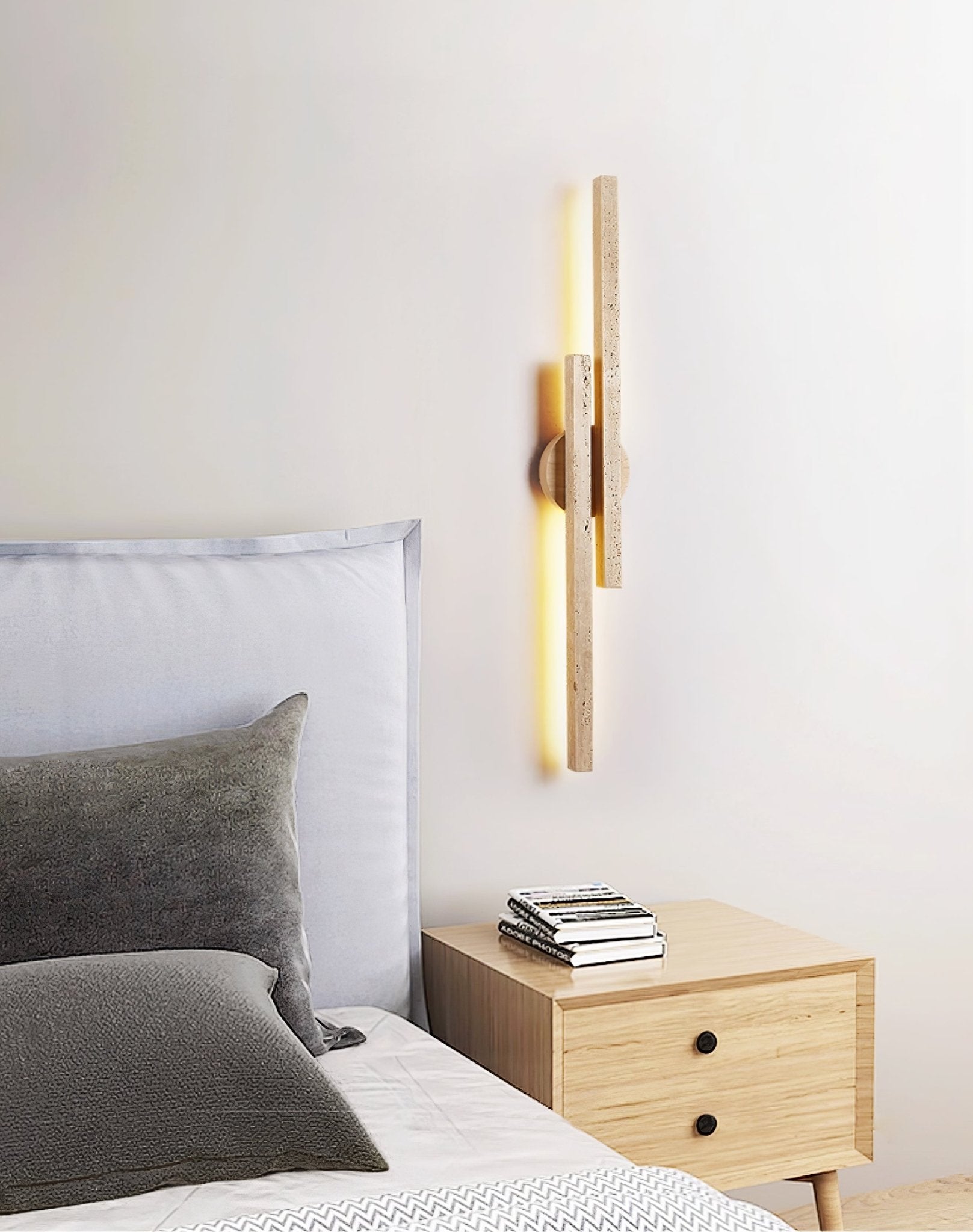 Myliryra Travertine Wall Light-Neutral Decor