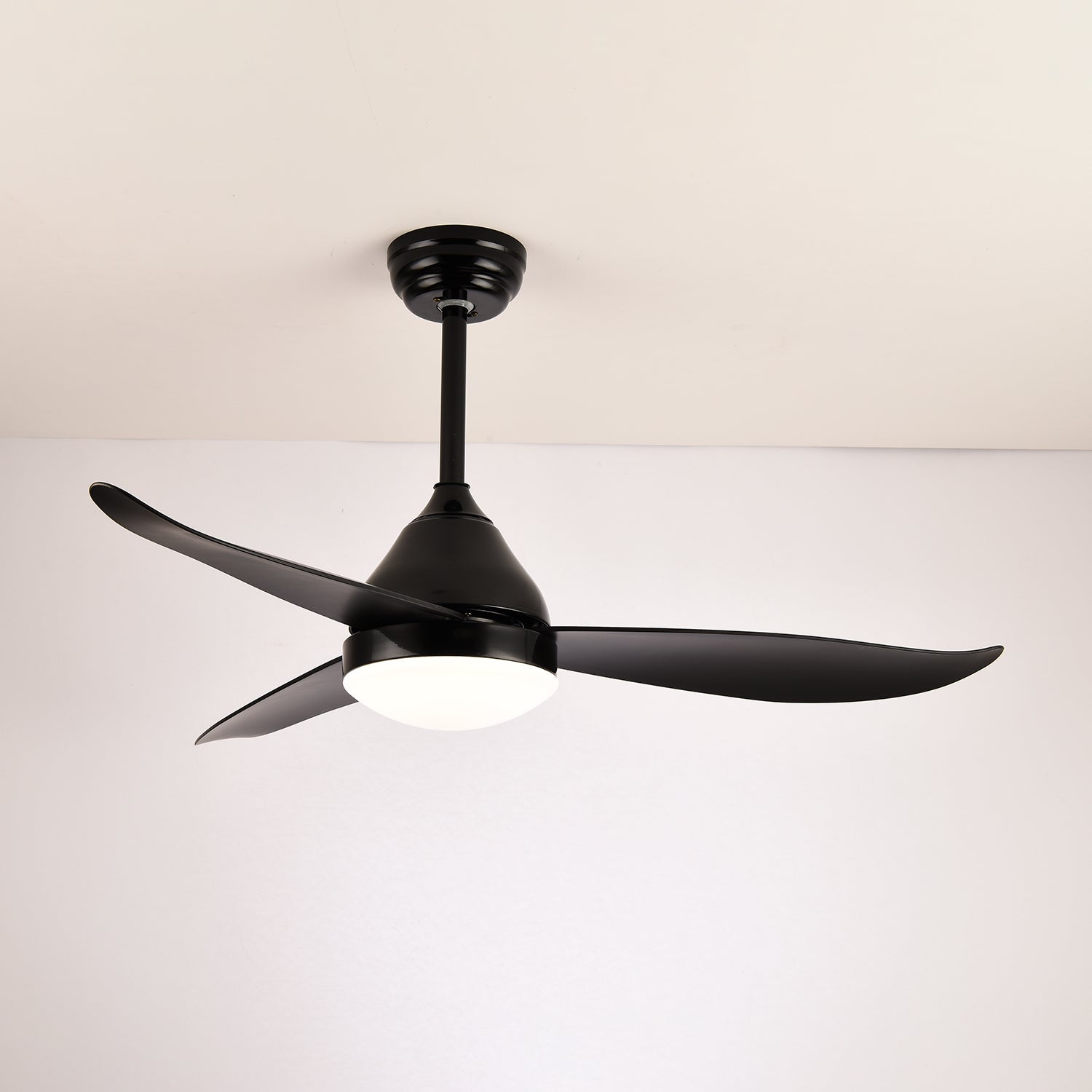 Fia Modern Wood Ceiling Fan with Light-Neutral Decor