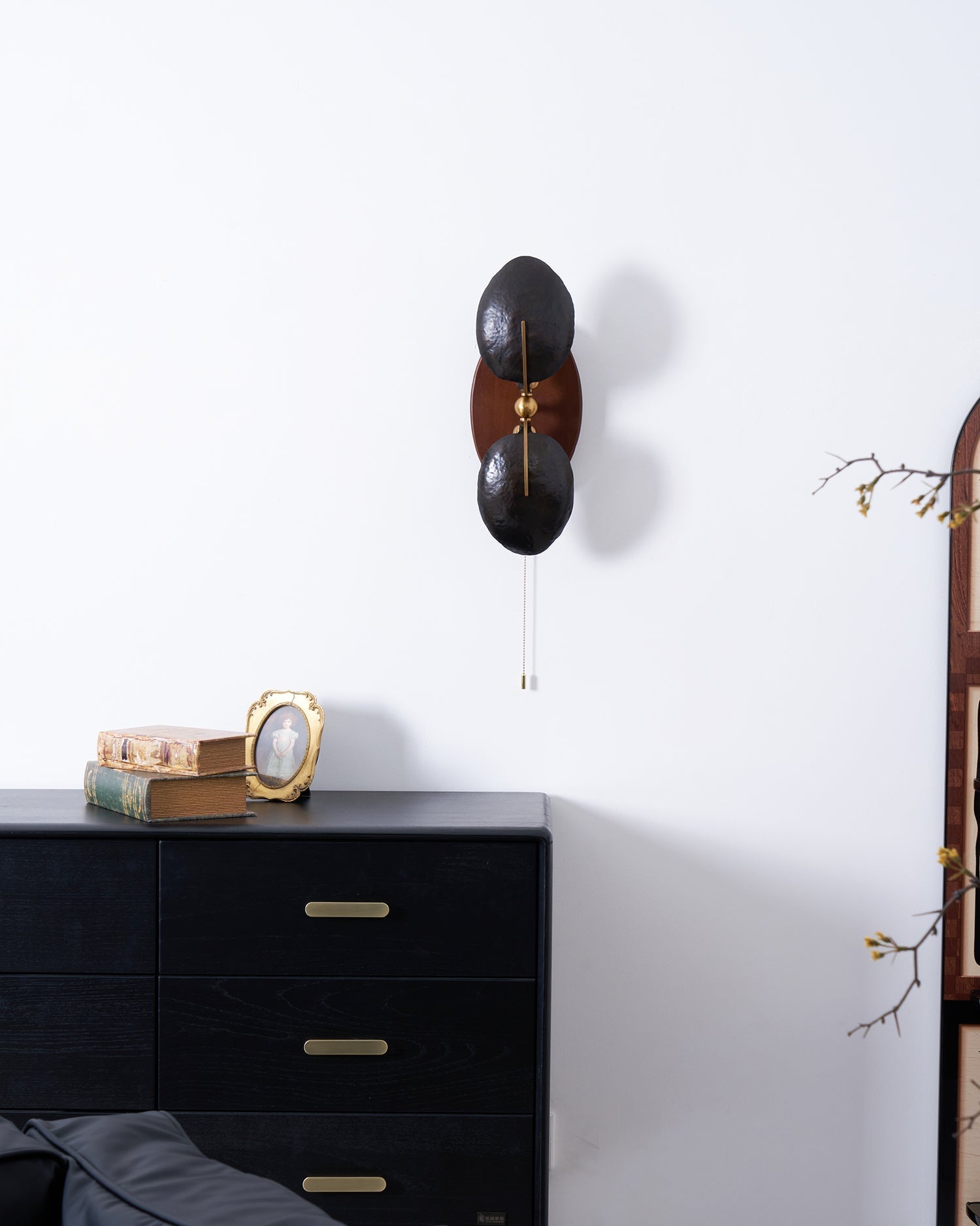 Aero Fan Wall Light-Neutral Decor