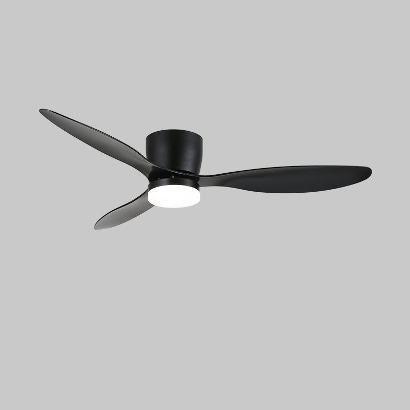 Brinor Minimalist Wood Ceiling Fan Light-Neutral Decor