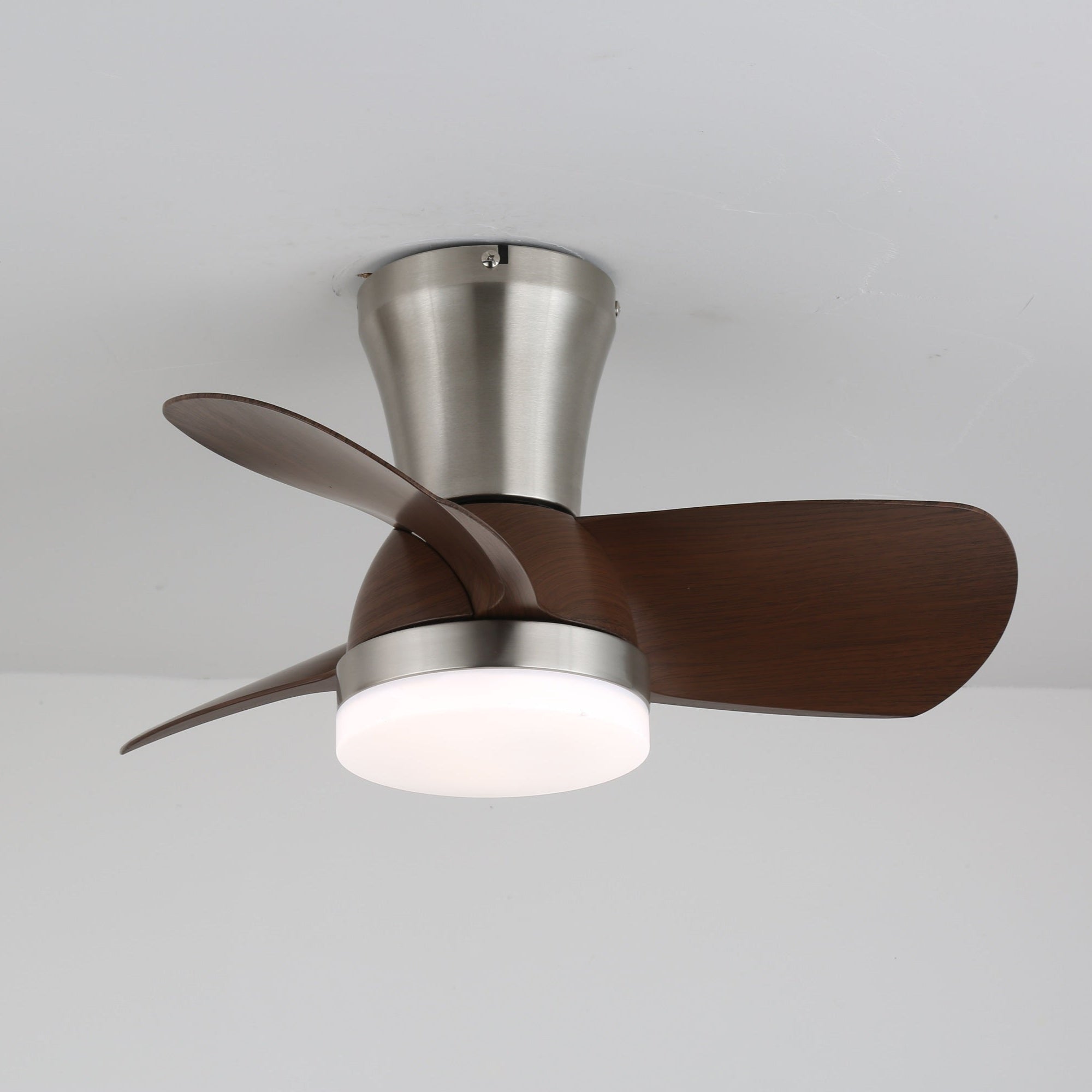 Deynor Modern Wood Ceiling Fan Light-Neutral Decor