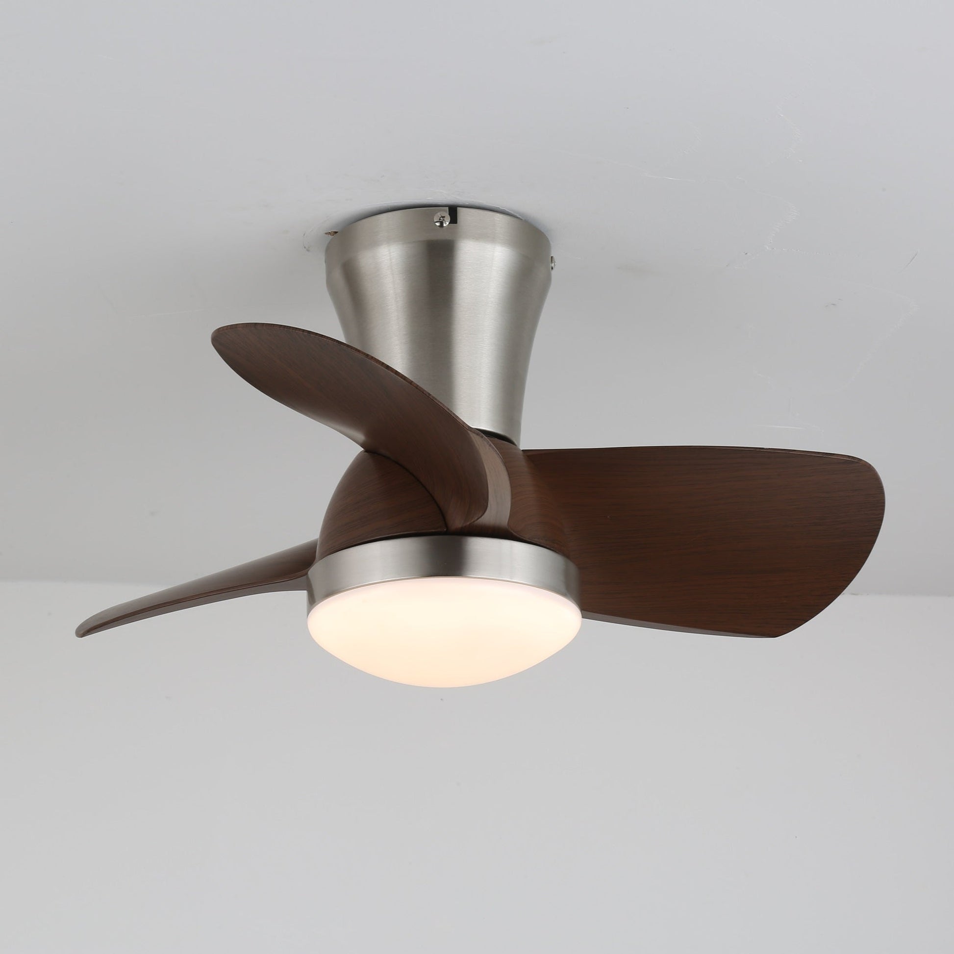 Deynor Modern Wood Ceiling Fan Light-Neutral Decor