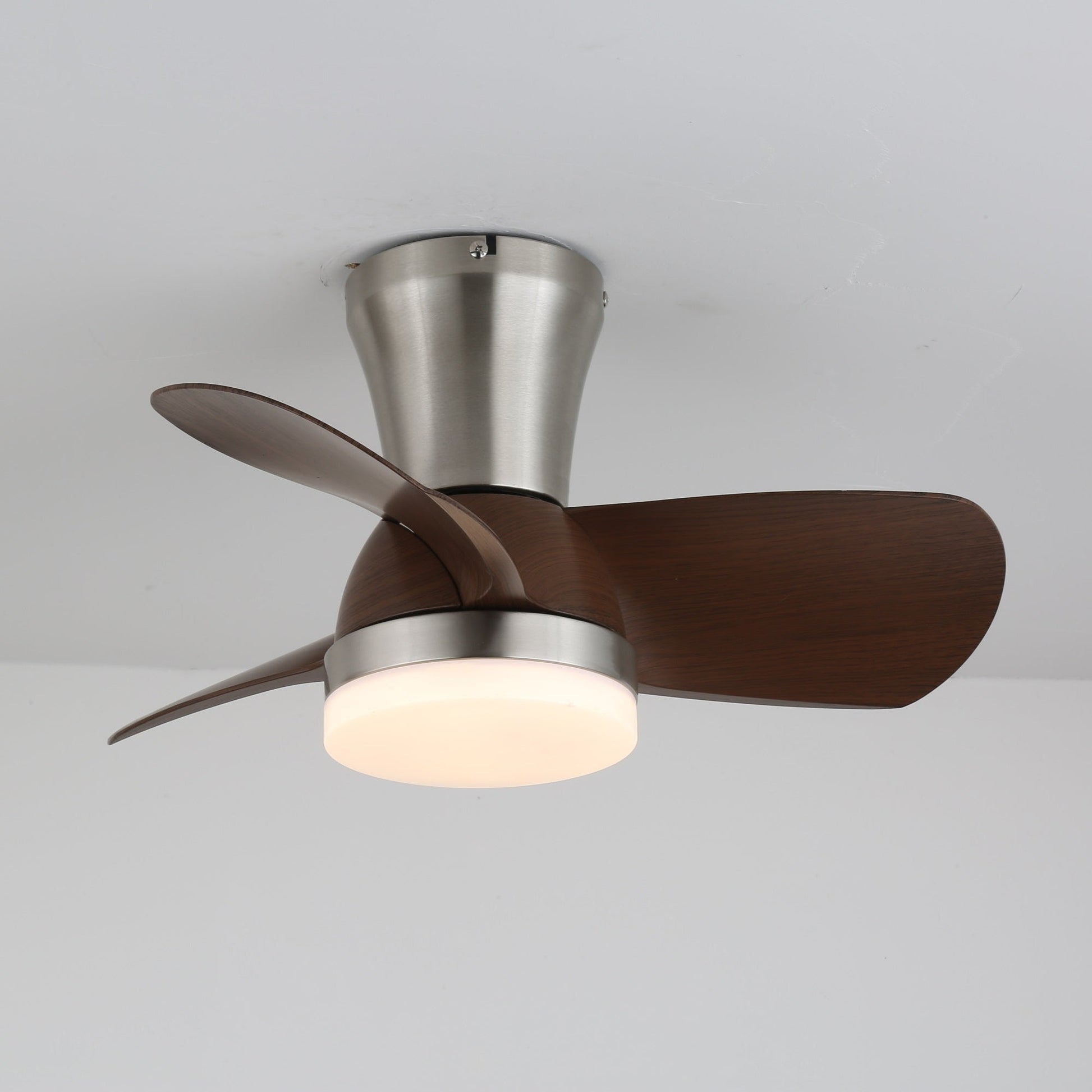 Deynor Modern Wood Ceiling Fan Light-Neutral Decor