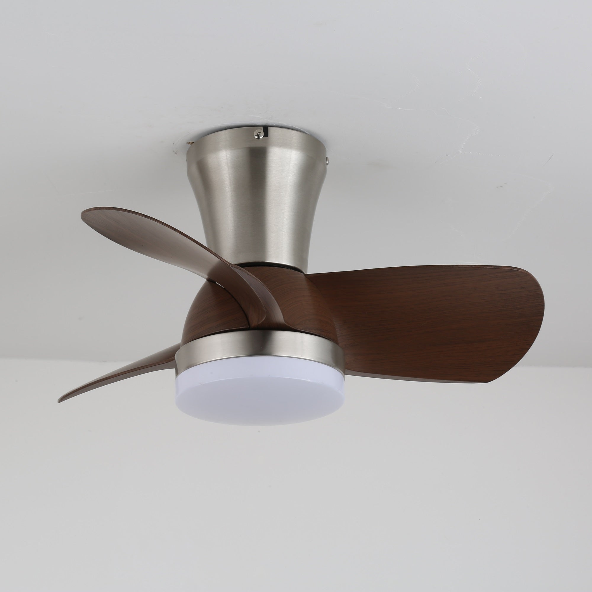 Deynor Modern Wood Ceiling Fan Light-Neutral Decor