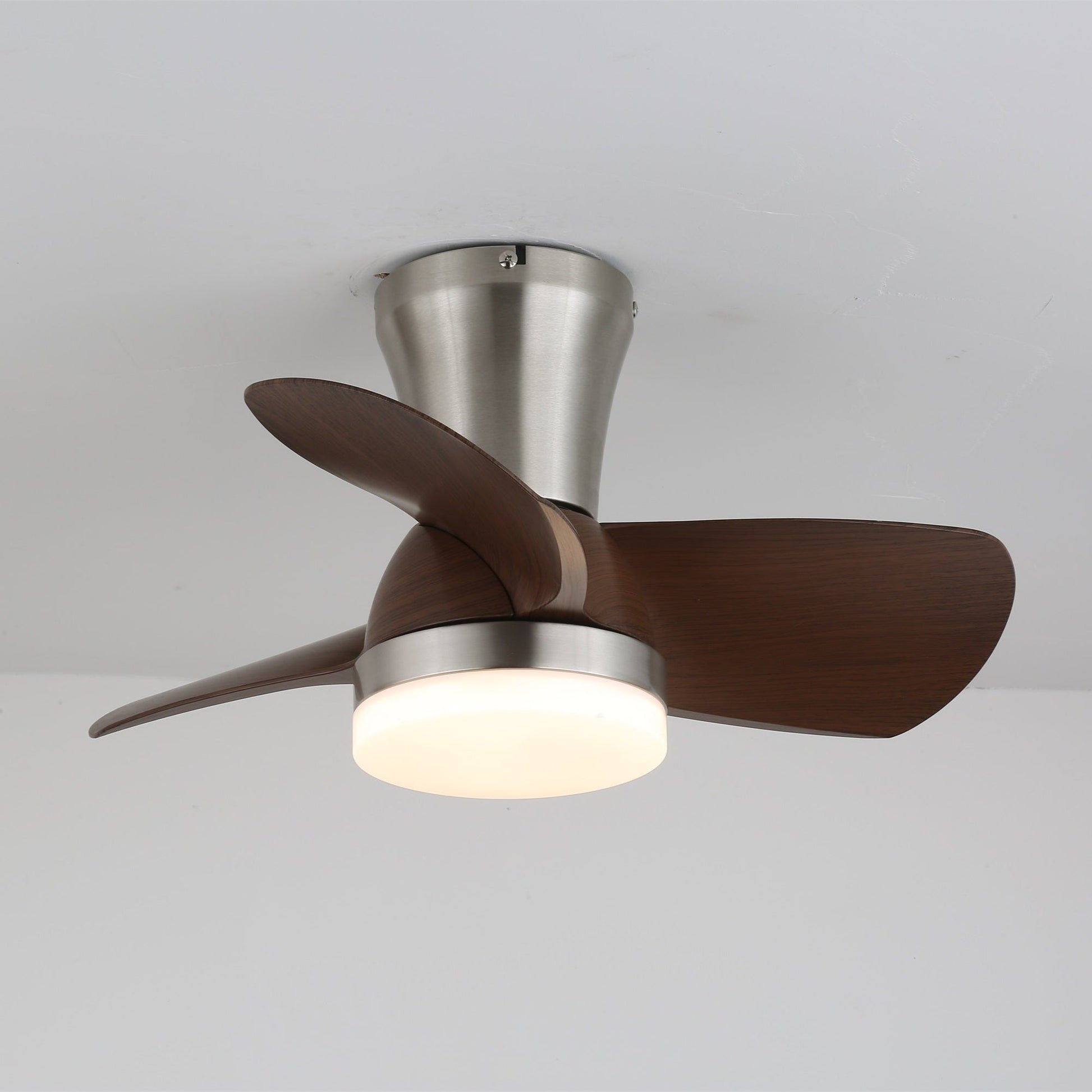 Deynor Modern Wood Ceiling Fan Light-Neutral Decor