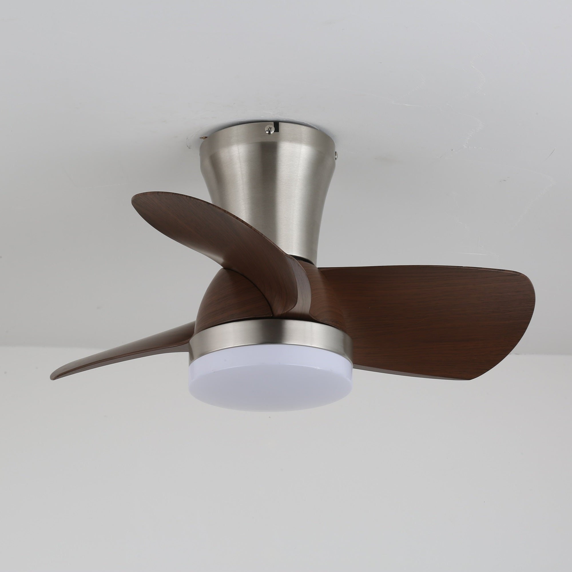 Deynor Modern Wood Ceiling Fan Light-Neutral Decor
