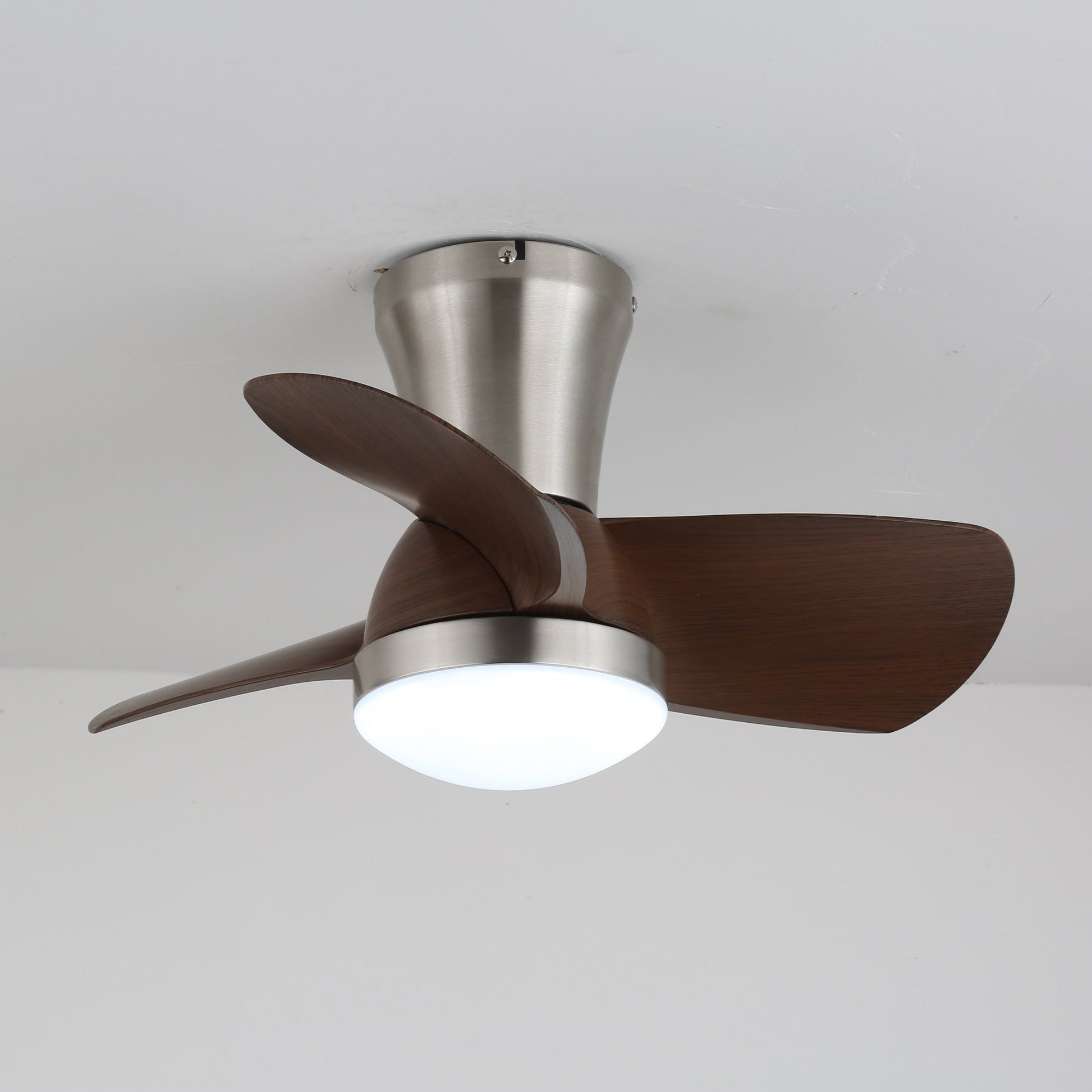 Deynor Modern Wood Ceiling Fan Light-Neutral Decor