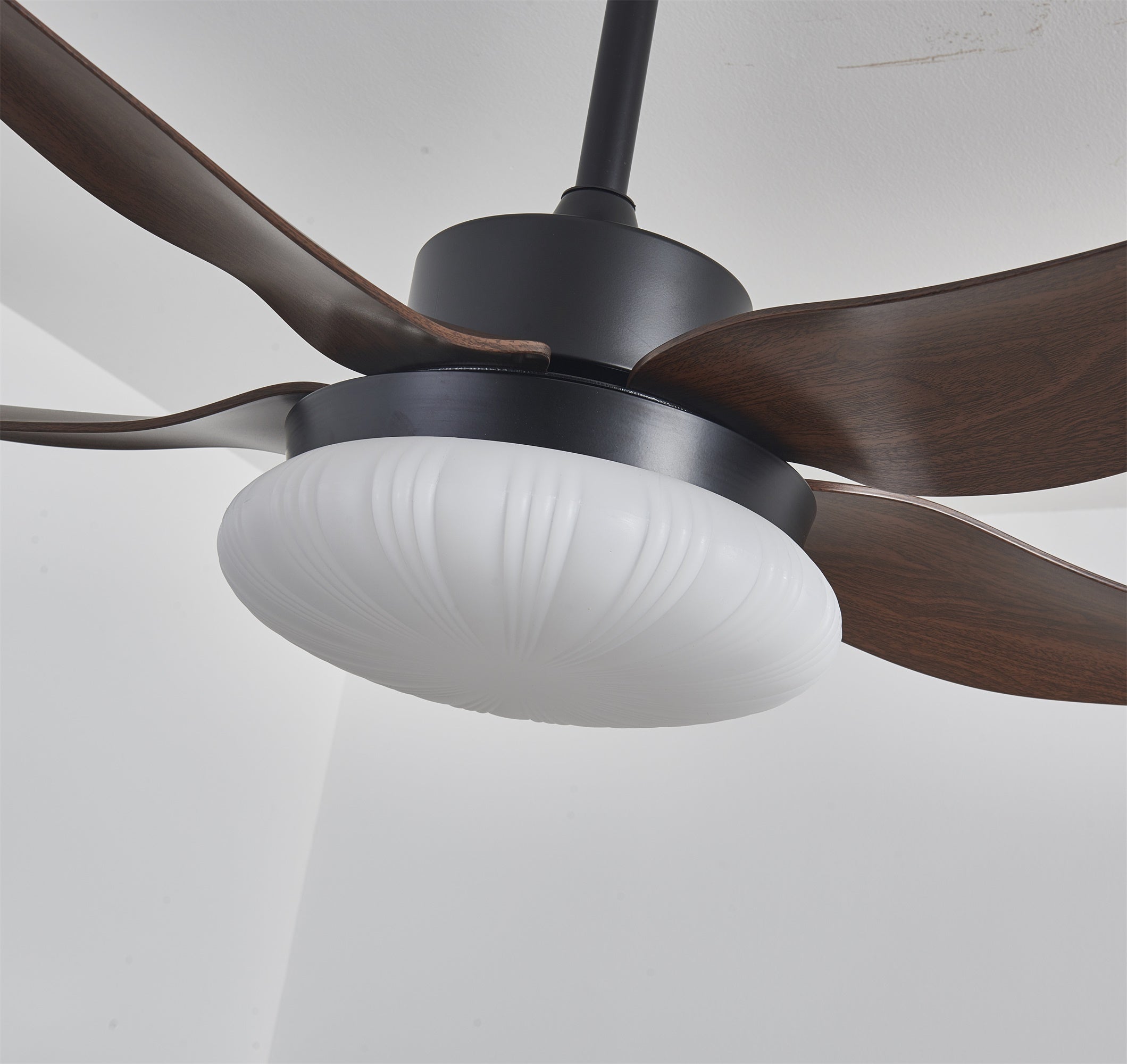 Zerith Modern Wood Ceiling Fan Light-Neutral Decor