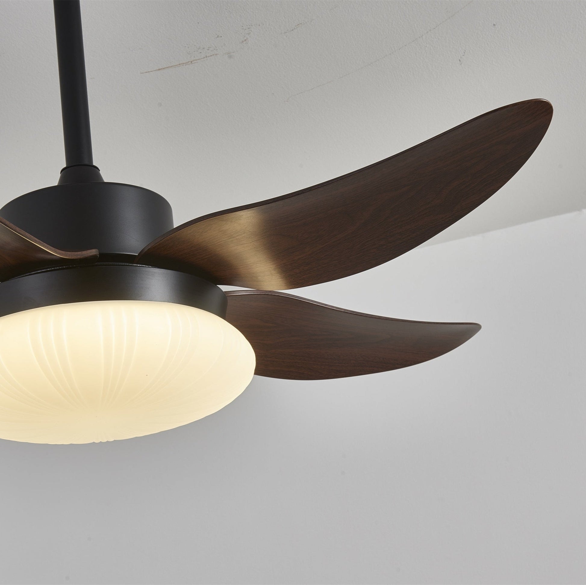 Zerith Modern Wood Ceiling Fan Light-Neutral Decor