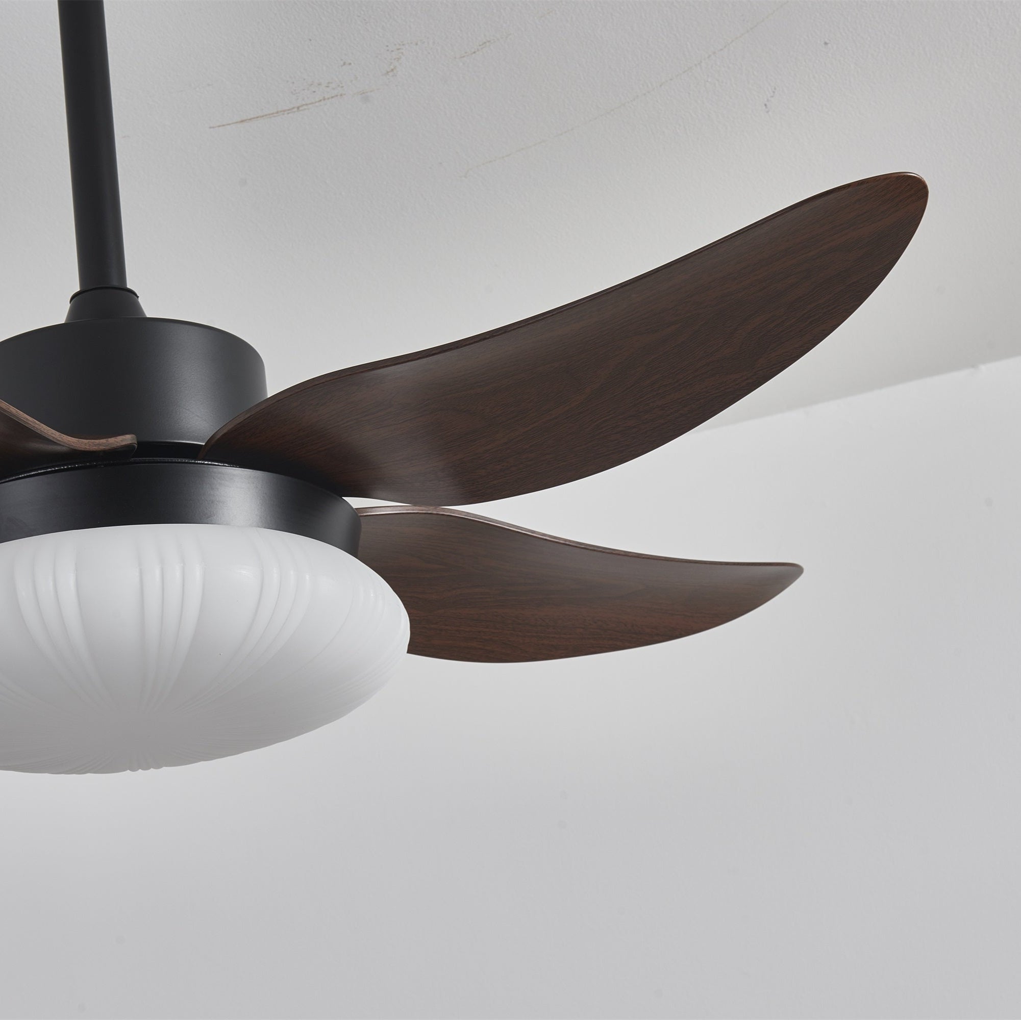 Zerith Modern Wood Ceiling Fan Light-Neutral Decor