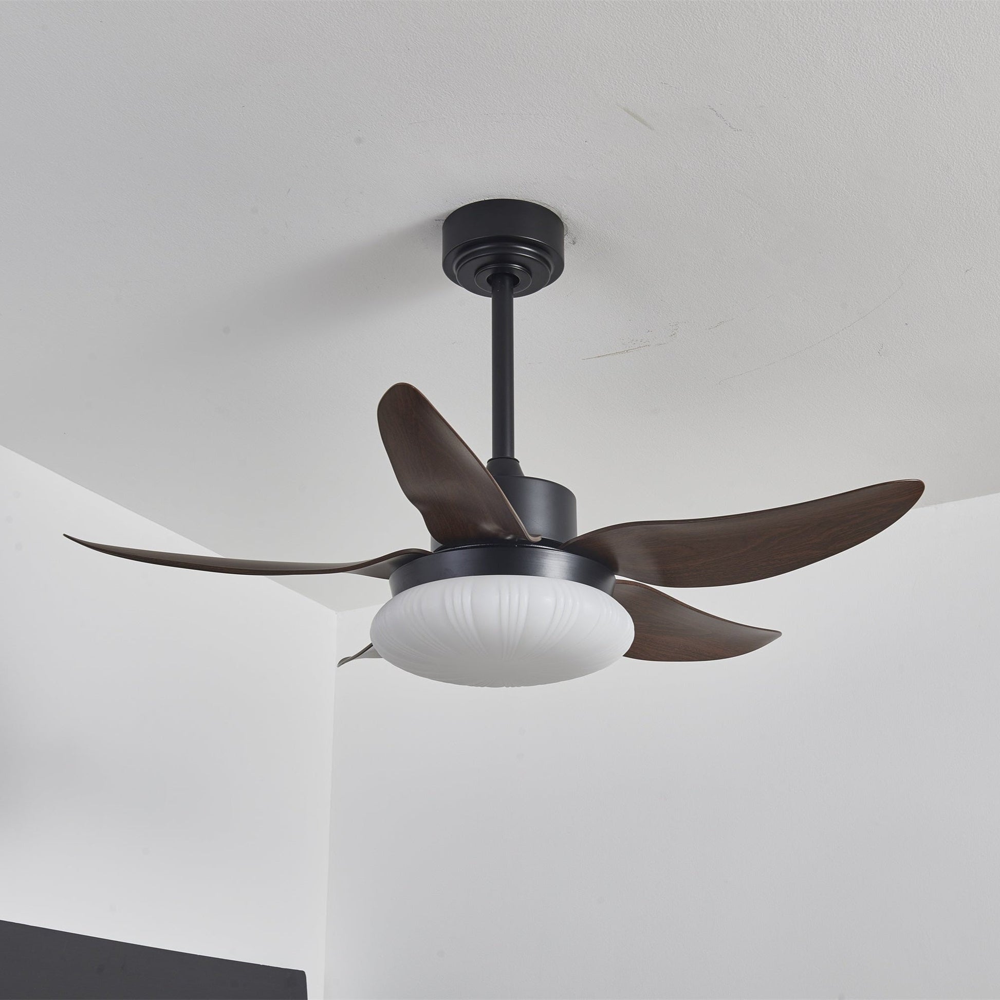Zerith Modern Wood Ceiling Fan Light-Neutral Decor