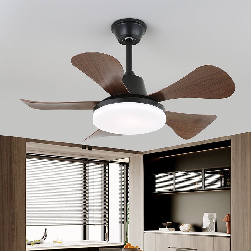 Mir Wood Ceiling Fan Light-Neutral Decor
