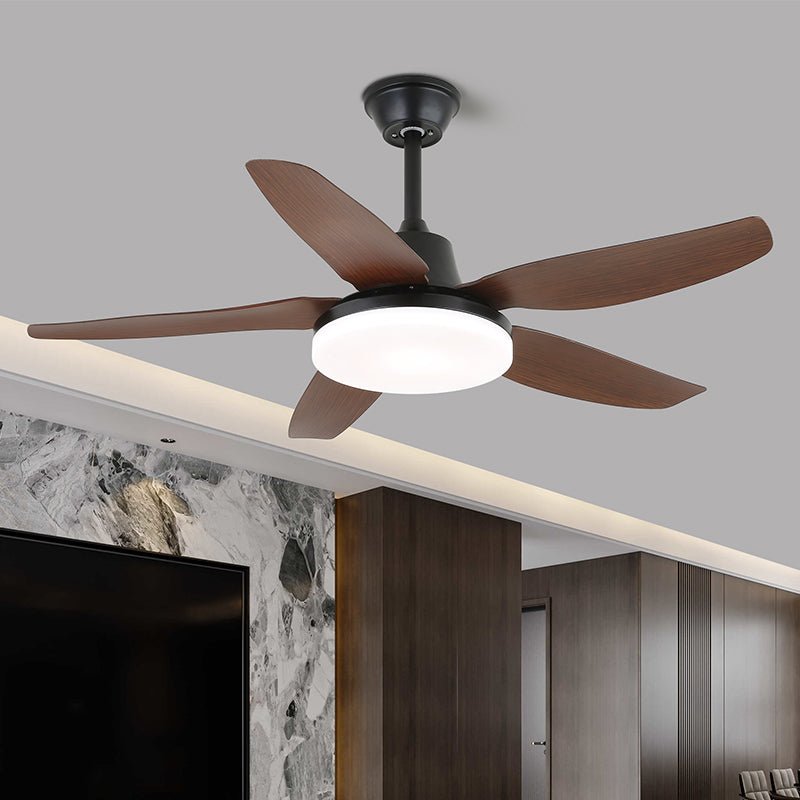 Mir Wood Ceiling Fan Light-Neutral Decor
