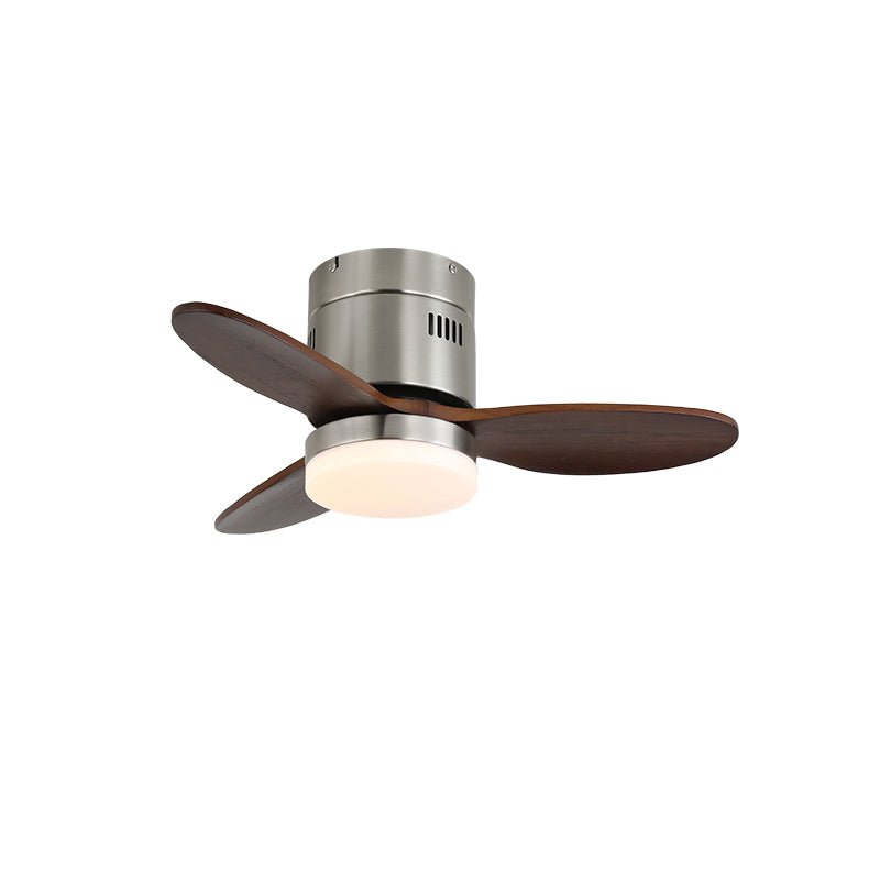 Eris Minimalist Wood Ceiling Fan Light-Neutral Decor