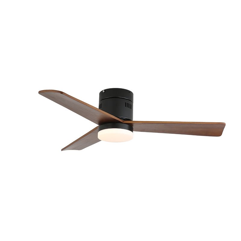 Eris Minimalist Wood Ceiling Fan Light-Neutral Decor