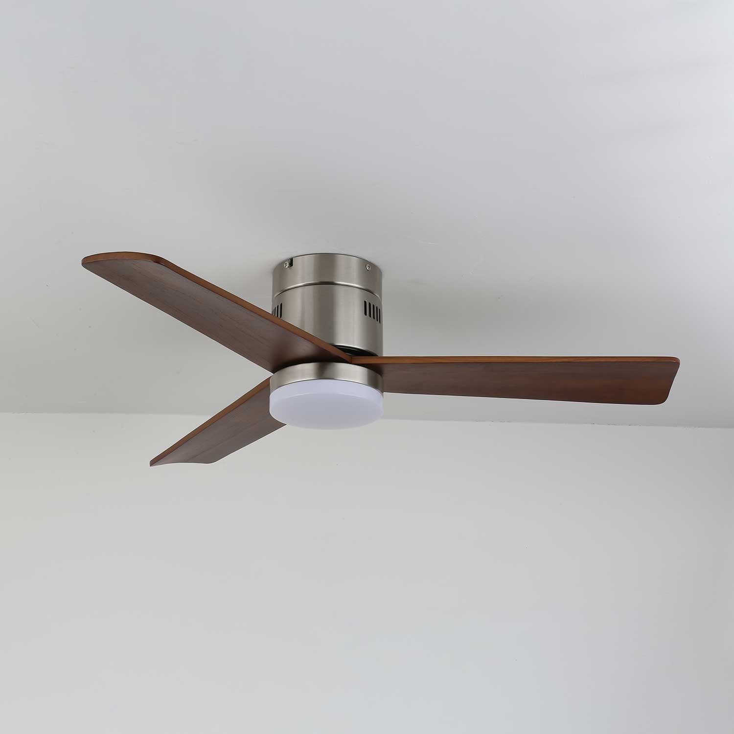 Eris Minimalist Wood Ceiling Fan Light-Neutral Decor