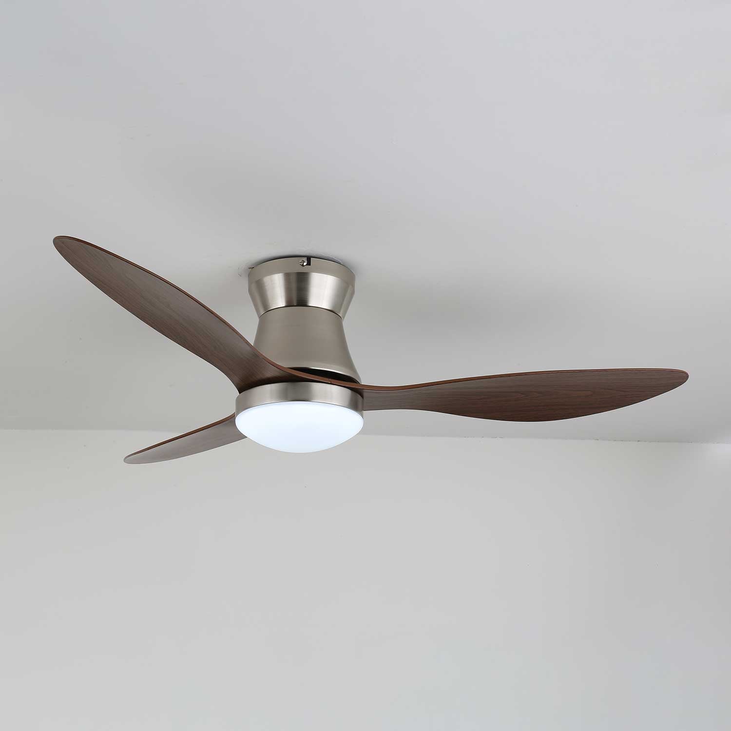 Zerath Modern Wood Ceiling Fan Light-Neutral Decor