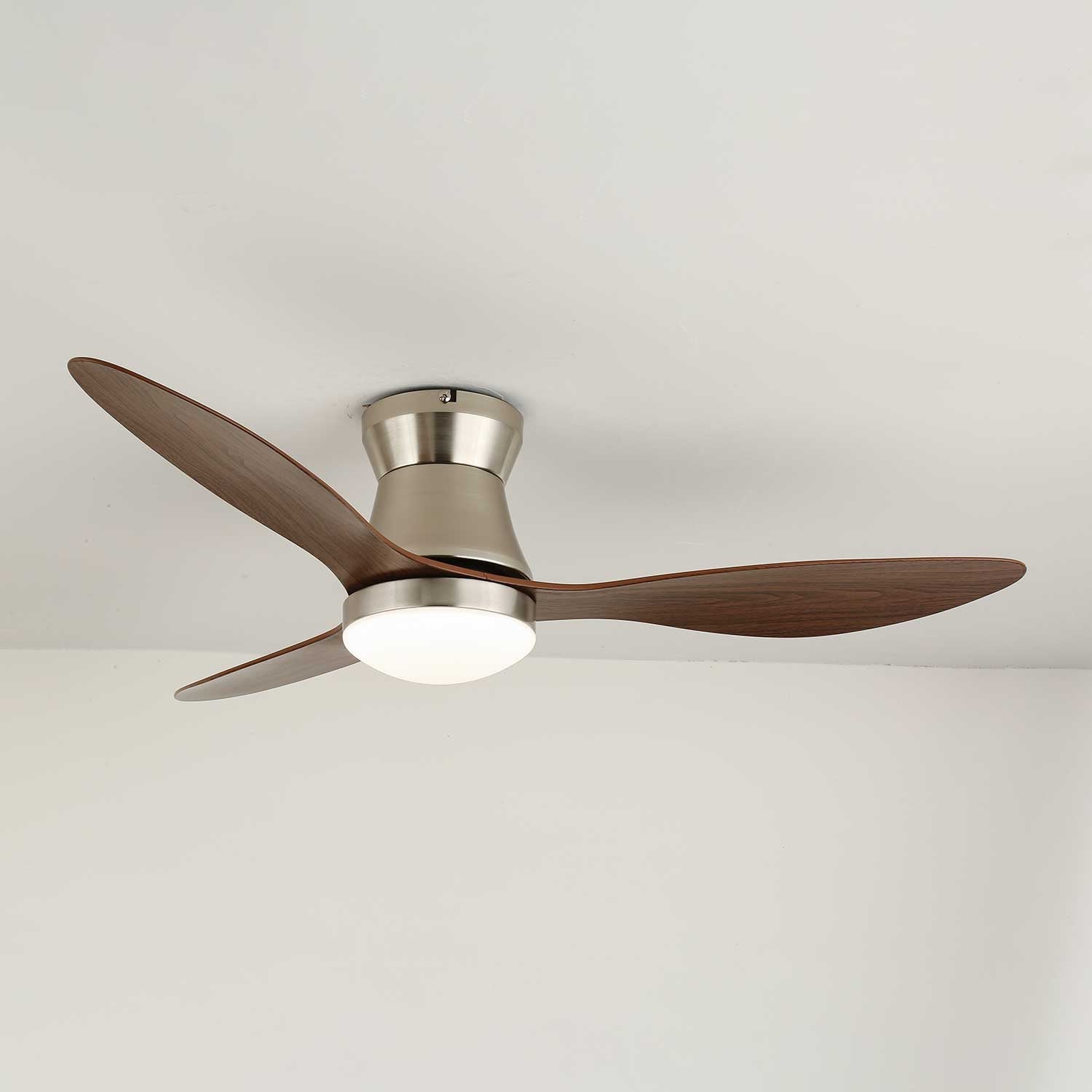 Zerath Modern Wood Ceiling Fan Light-Neutral Decor