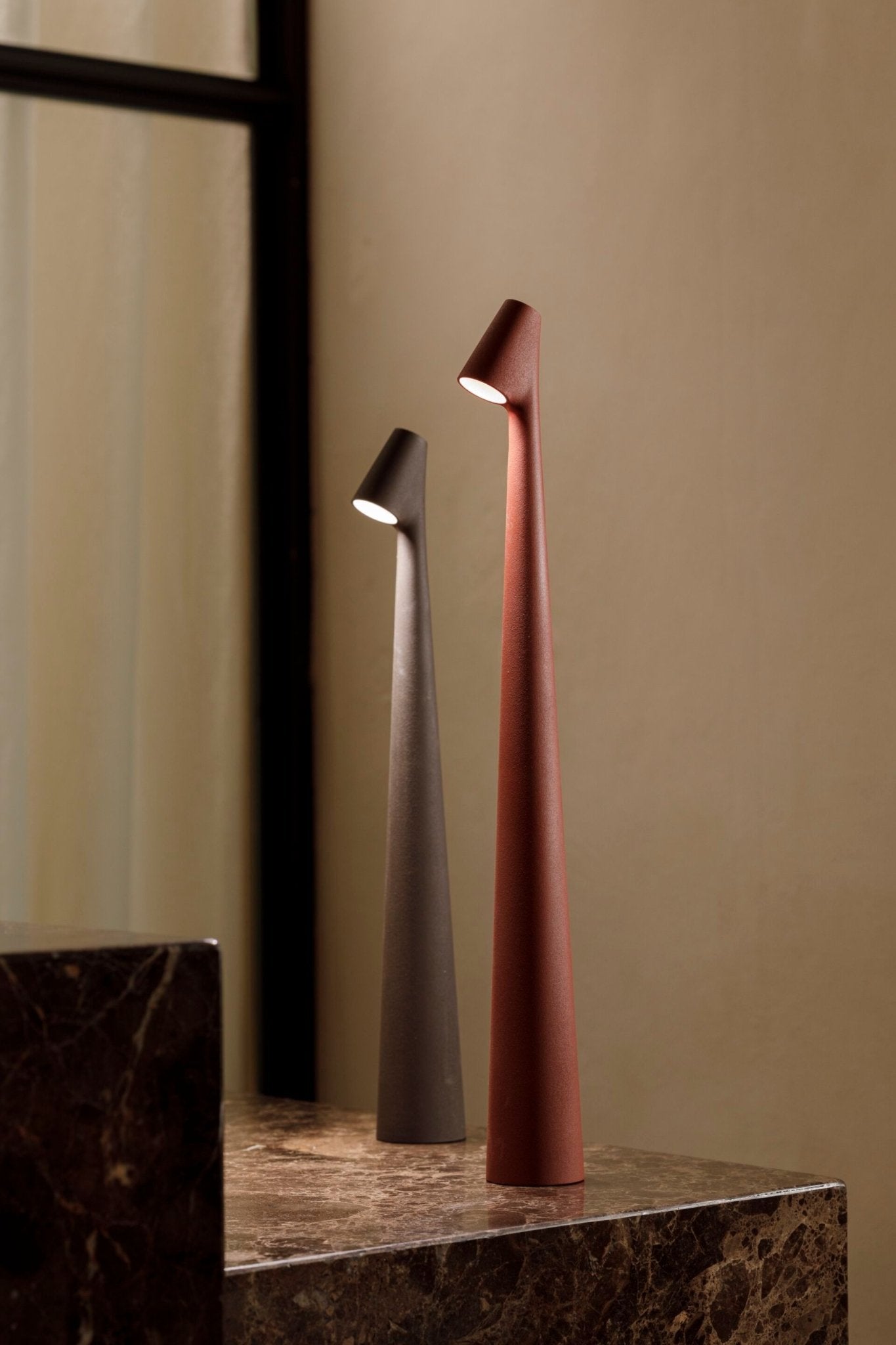 Imiril Sculptural Floor Lamp-Neutral Decor