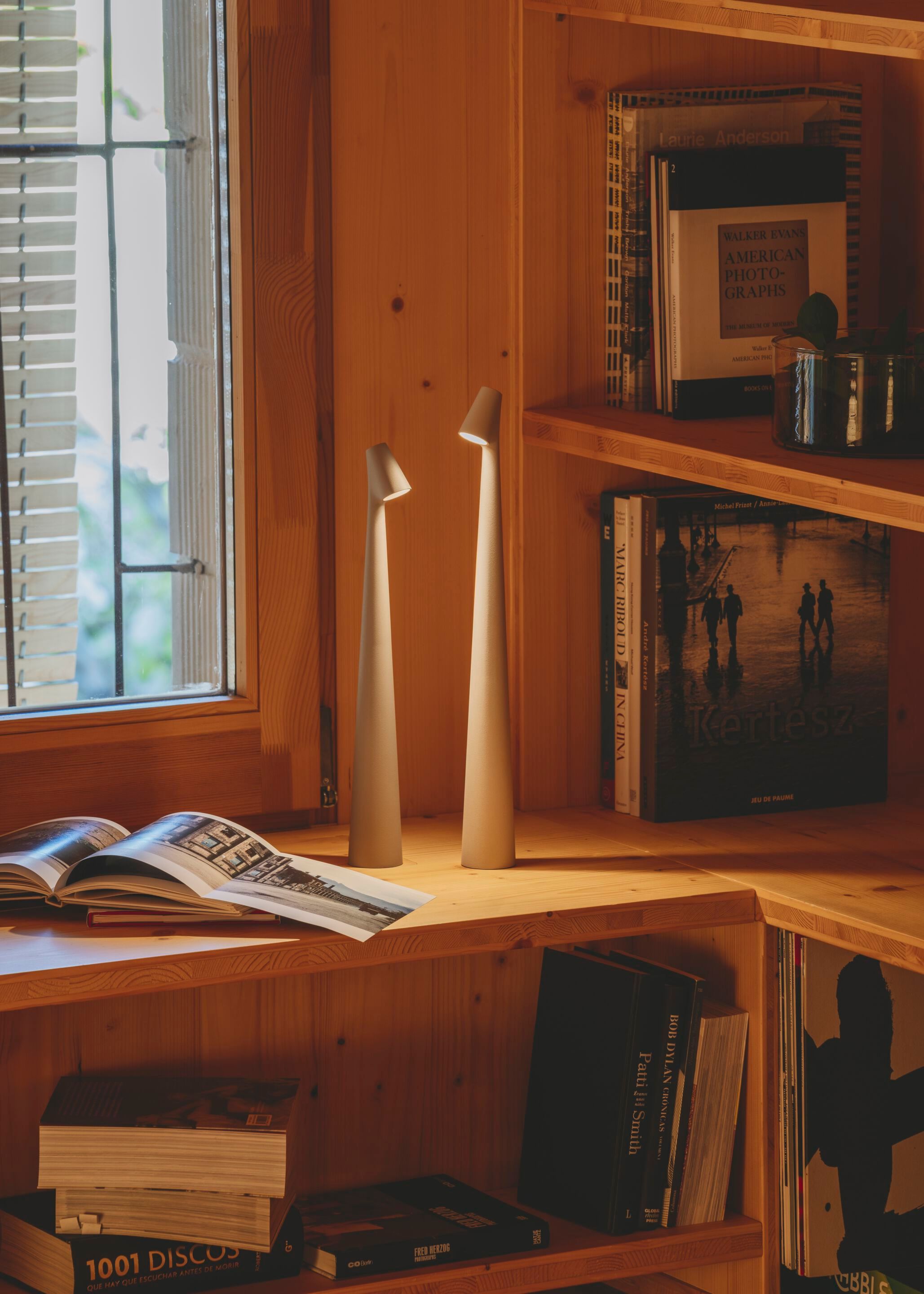 Wilen Acrylic Minimalist Table Lamp-Neutral Decor