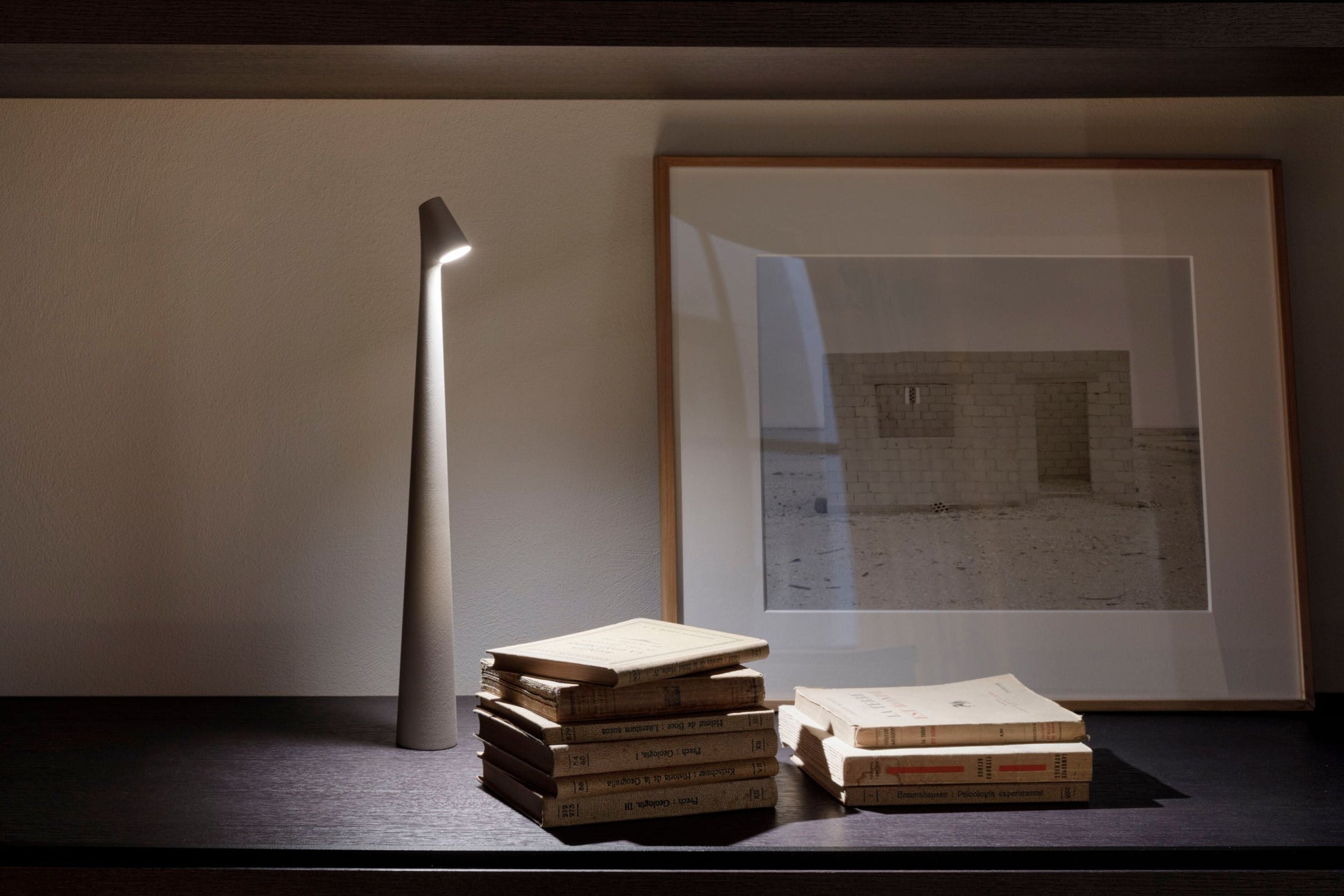 Wilen Acrylic Minimalist Table Lamp-Neutral Decor