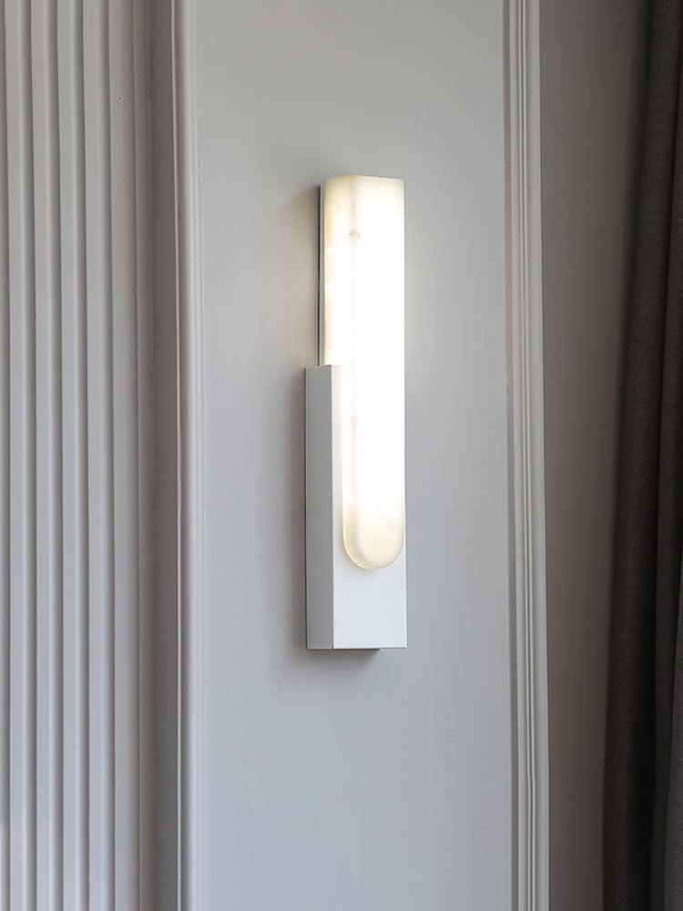 Xaldy Alabaster Wall Light-Neutral Decor