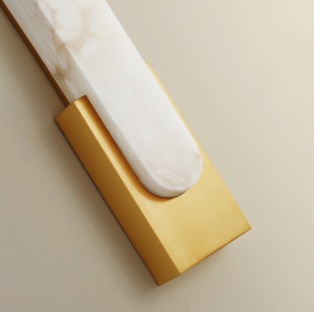 Xaldy Alabaster Wall Light-Neutral Decor