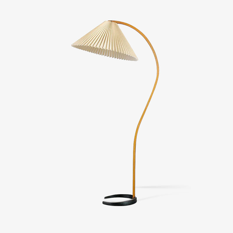 Viaro Wood Floor Lamp-Neutral Decor