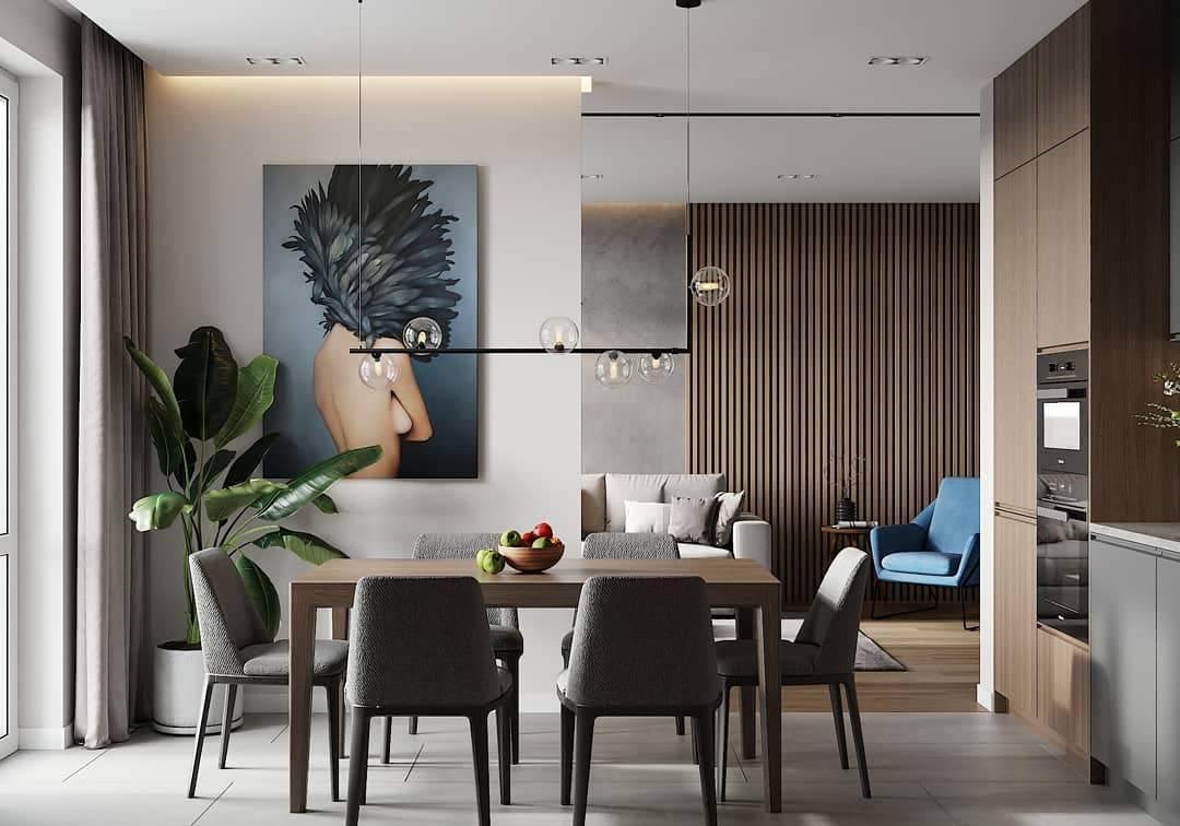 Moss Chandelier Glass with Black Steel Linear-Neutral Decor