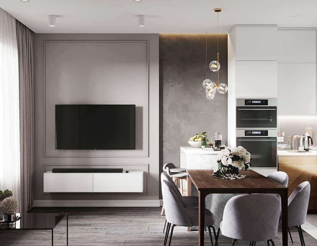 Moss Chandelier Glass with Black Steel Linear-Neutral Decor