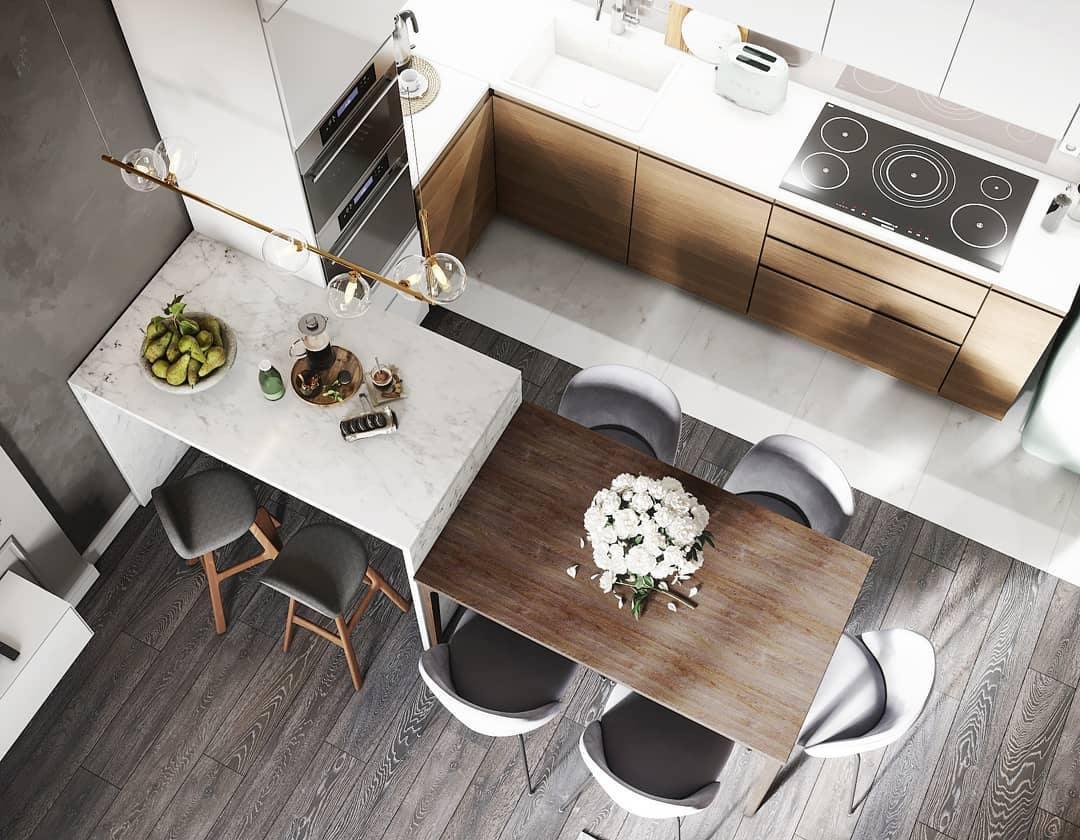Moss Chandelier Glass with Black Steel Linear-Neutral Decor