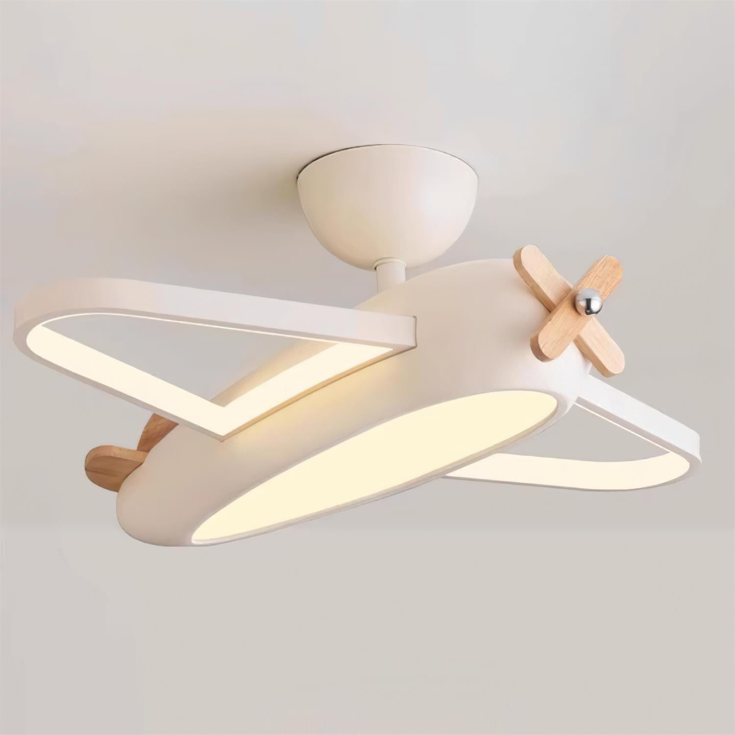 Sorin Ceiling Lamp Airplane for Kids’ Room with Playful Charm-Neutral Decor