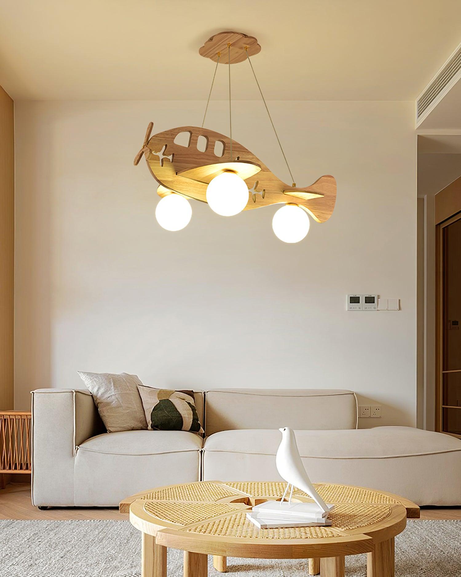Emelir Wood Artistic Pendant Lamp-Neutral Decor