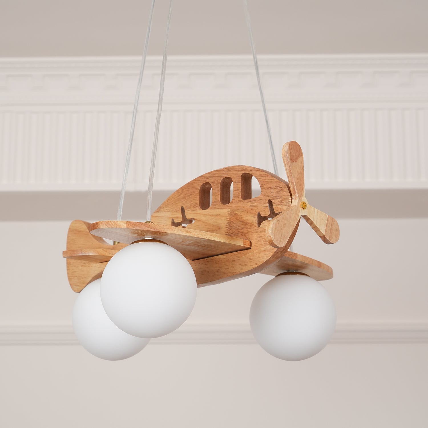 Emelir Wood Artistic Pendant Lamp-Neutral Decor