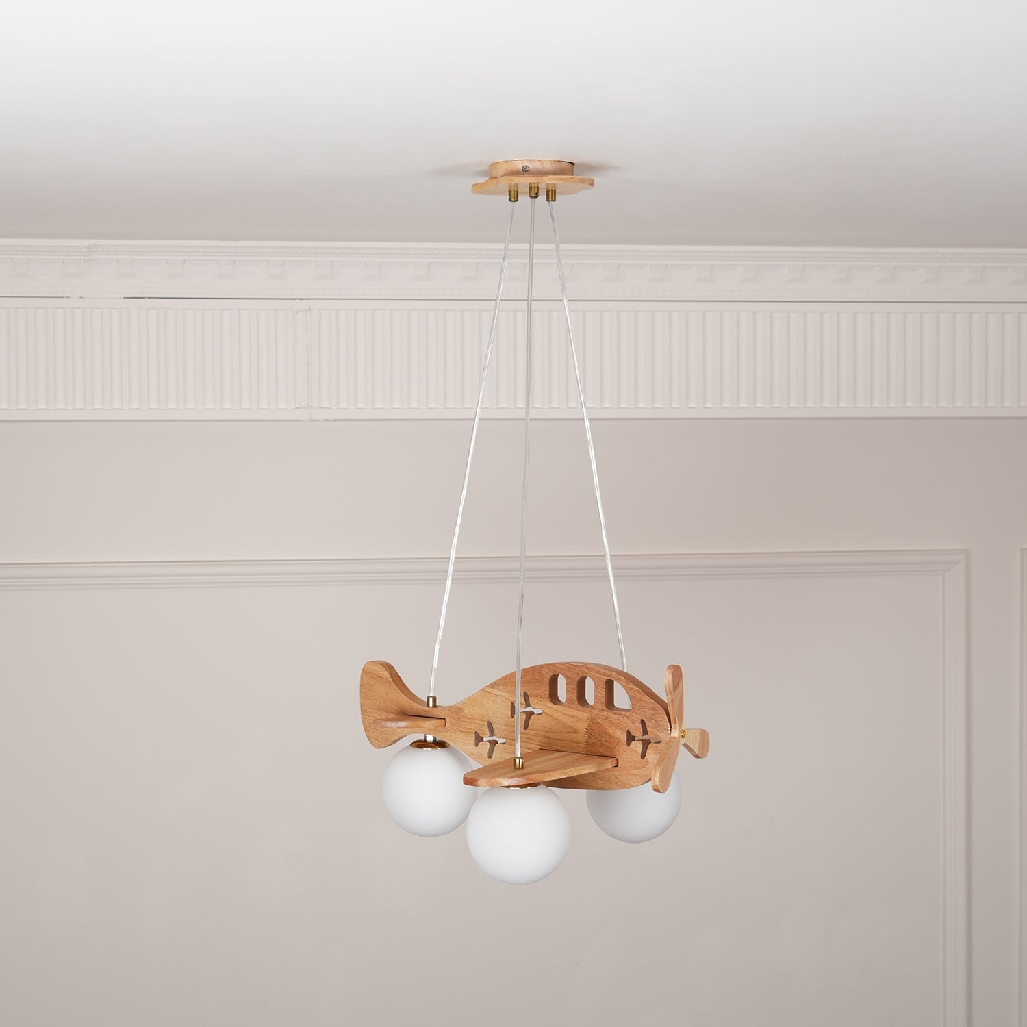 Emelir Wood Artistic Pendant Lamp-Neutral Decor