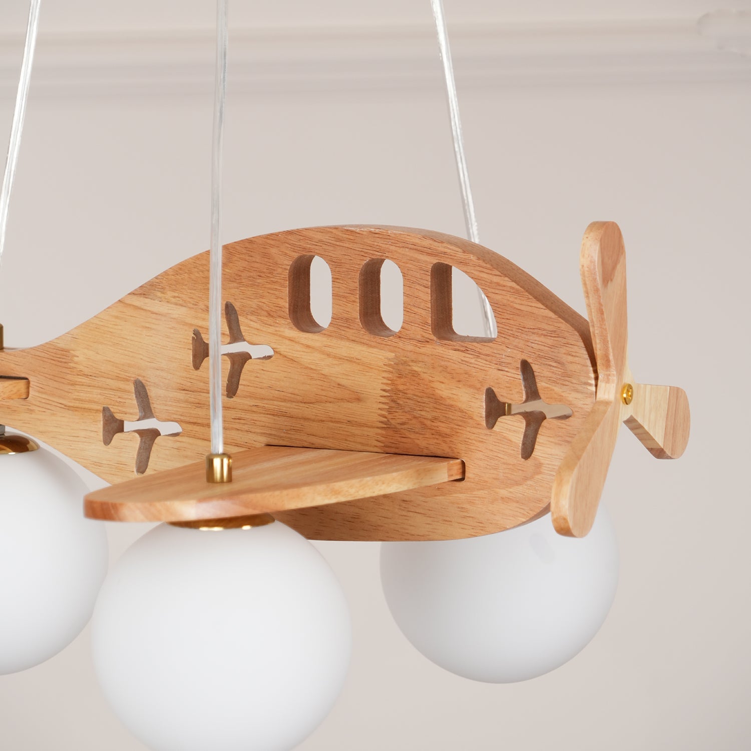 Emelir Wood Artistic Pendant Lamp-Neutral Decor