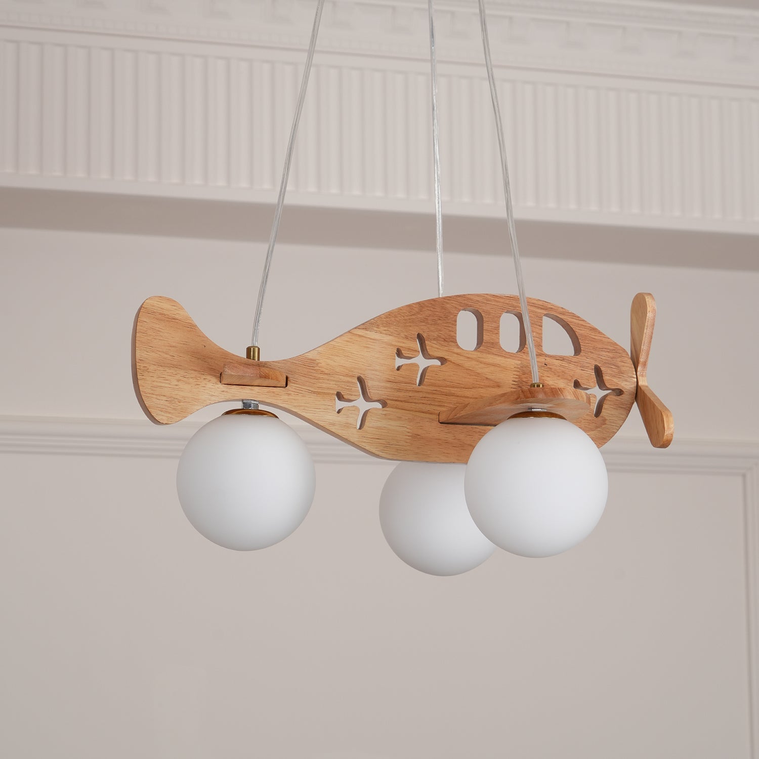 Emelir Wood Artistic Pendant Lamp-Neutral Decor
