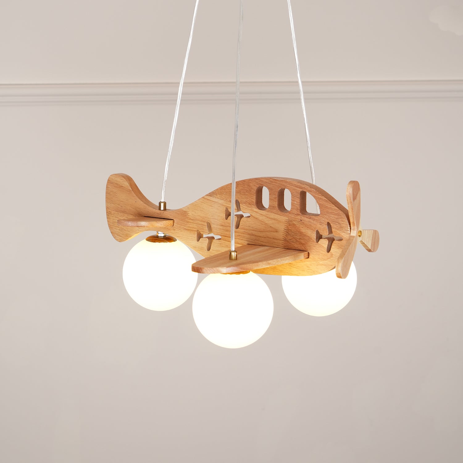 Emelir Wood Artistic Pendant Lamp-Neutral Decor