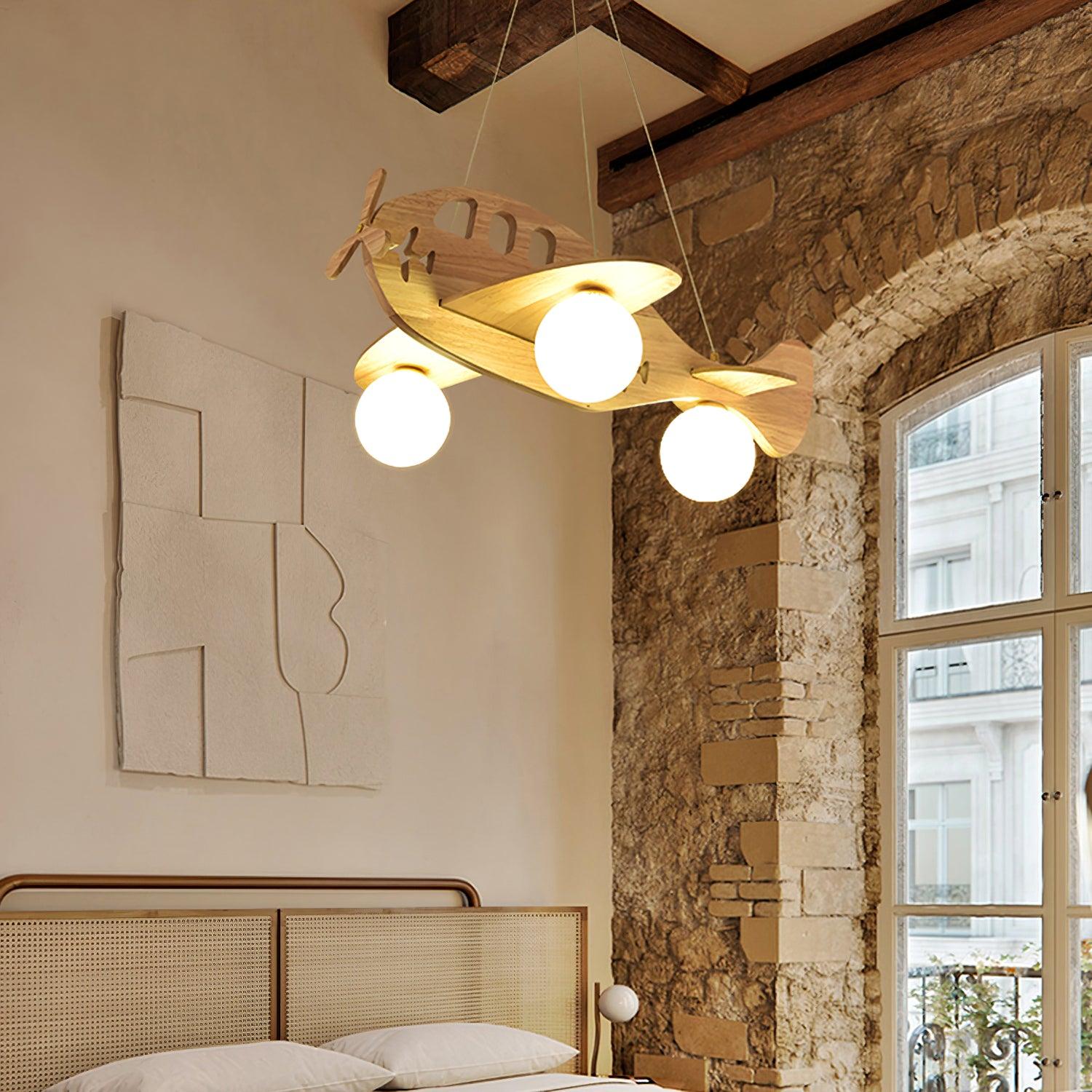 Emelir Wood Artistic Pendant Lamp-Neutral Decor